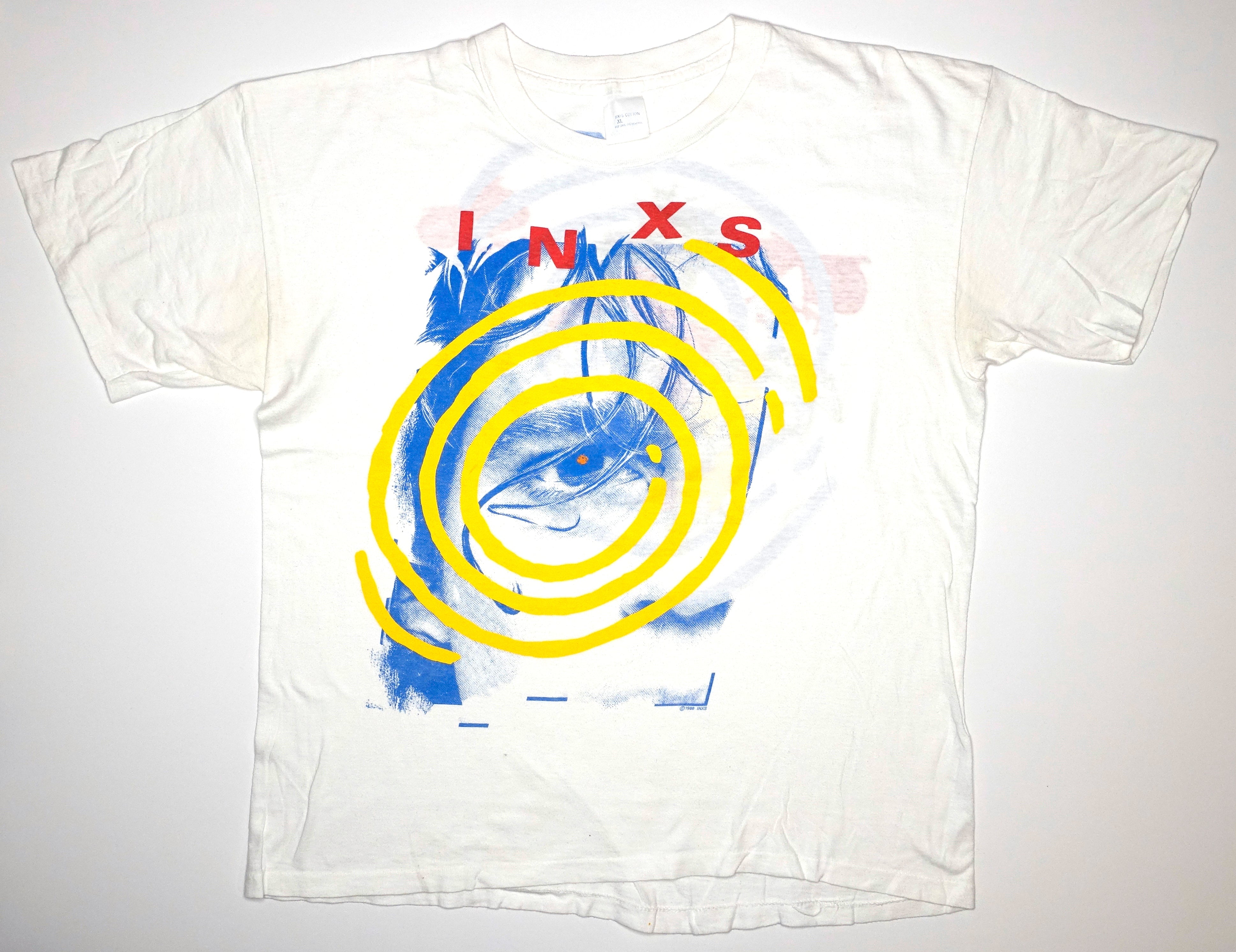 INXS - Kick / Pushead Knockoff 1988 Tour Shirt Size XL