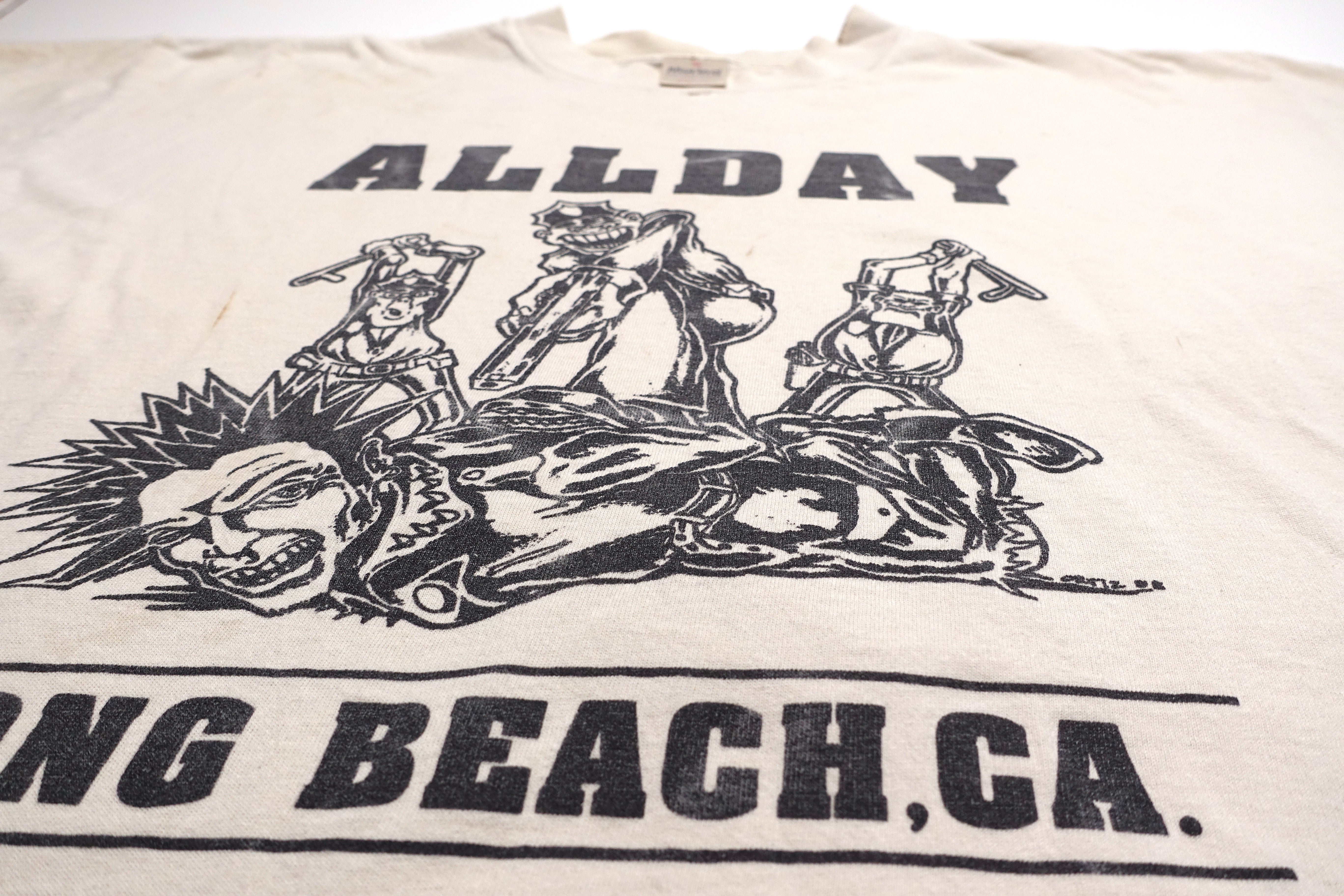 Allday ‎– Long Beach 1992 Tour Shirt Size XL