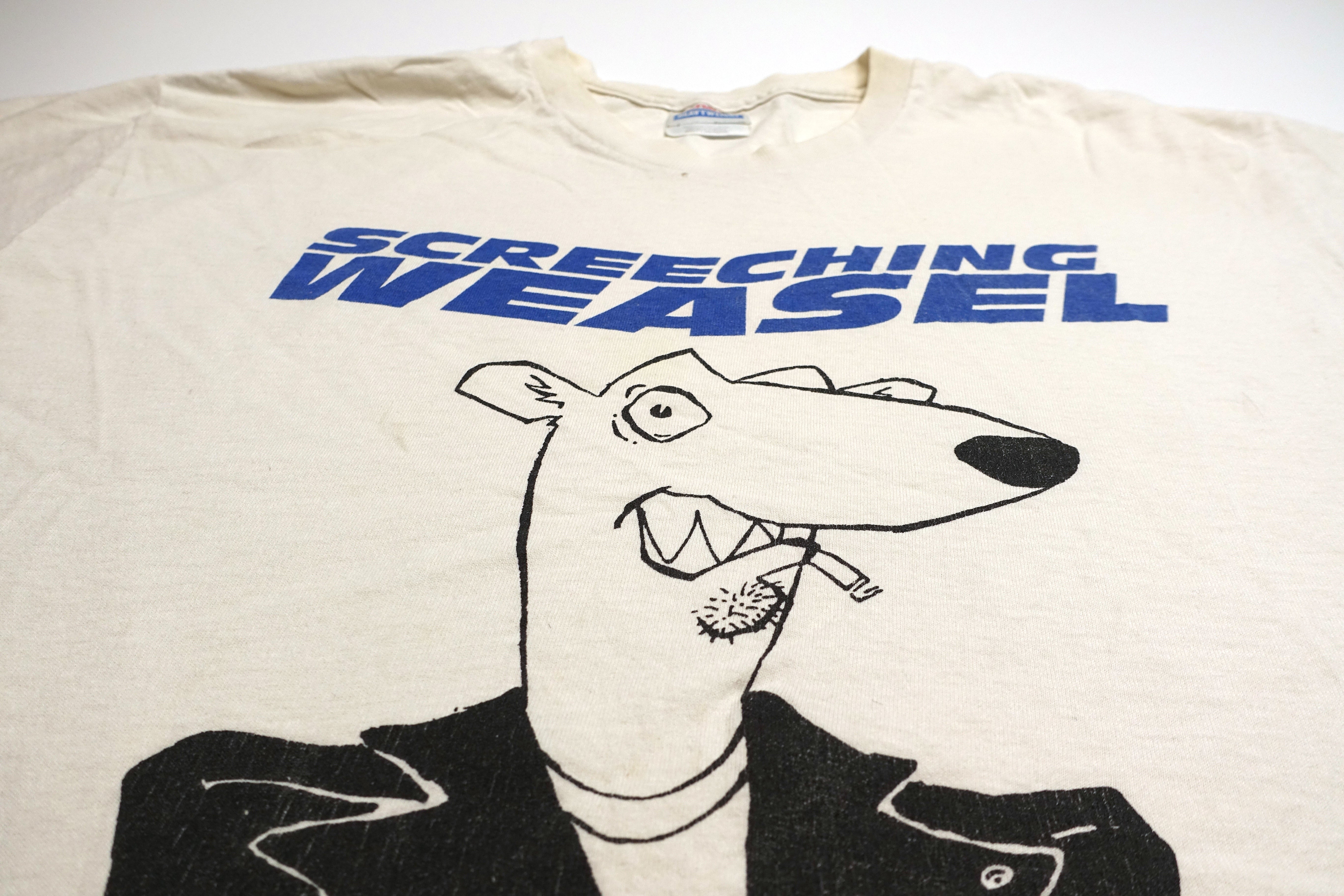 Screeching Weasel ‎– How To Make Enemies 1994 Tour Shirt (Hanes) Size Large
