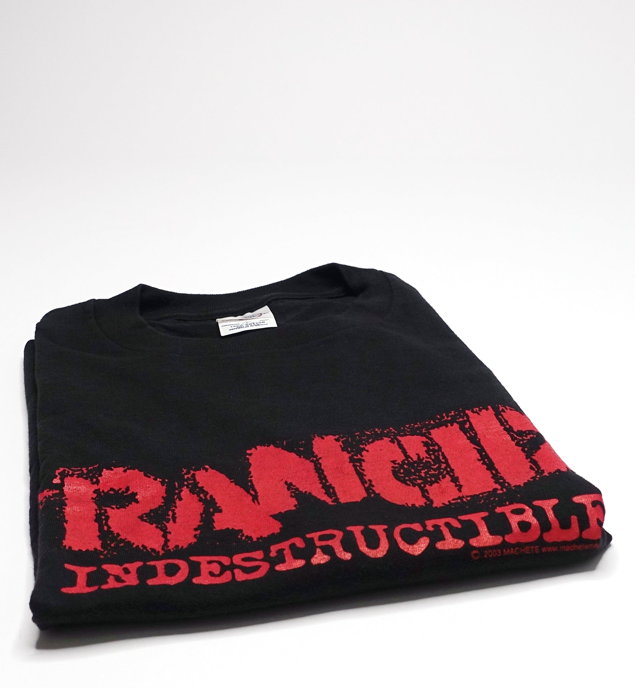 Rancid - Indestructible 2003 Promo Shirt Size Large