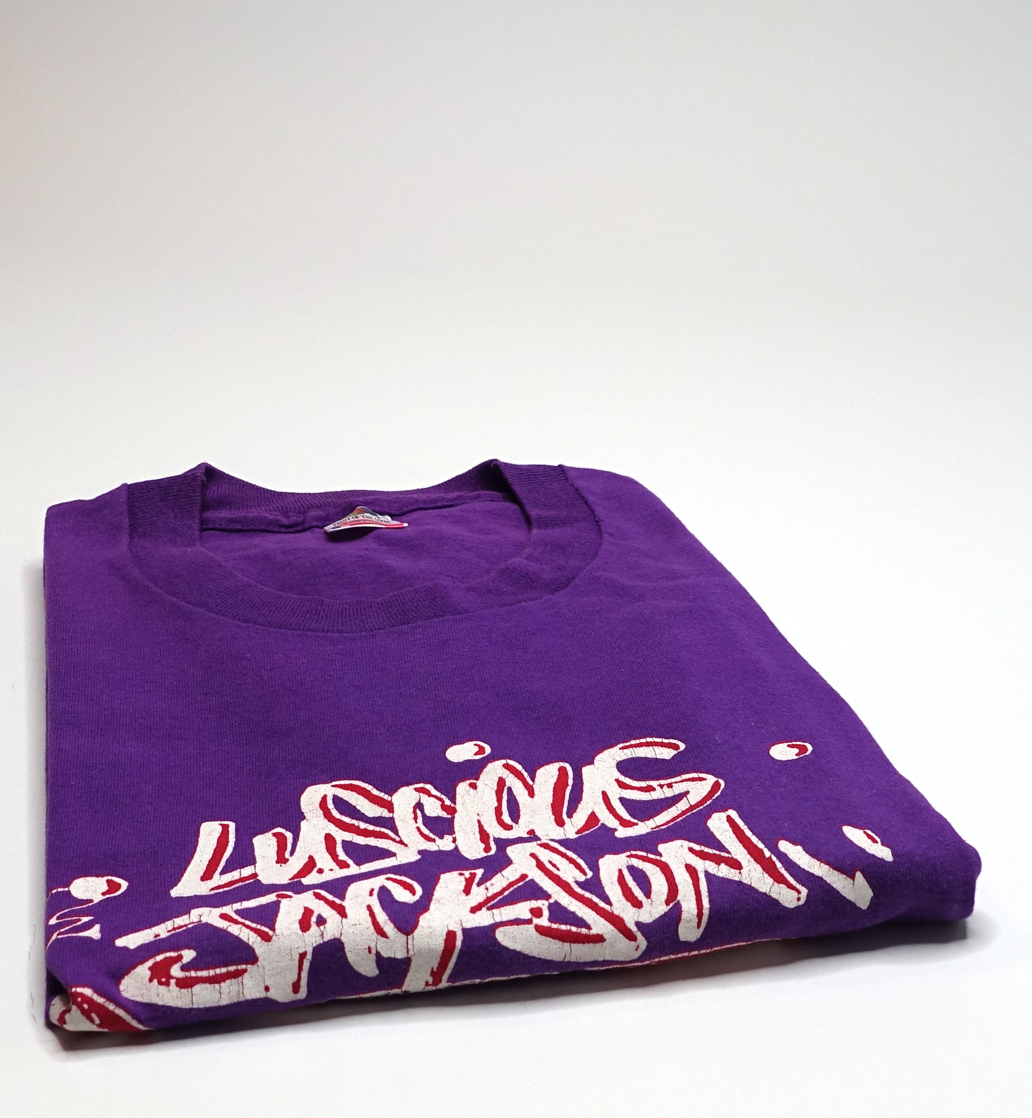 Luscious Jackson - Grafitti Tag Logo 90's Tour Shirt Size XL