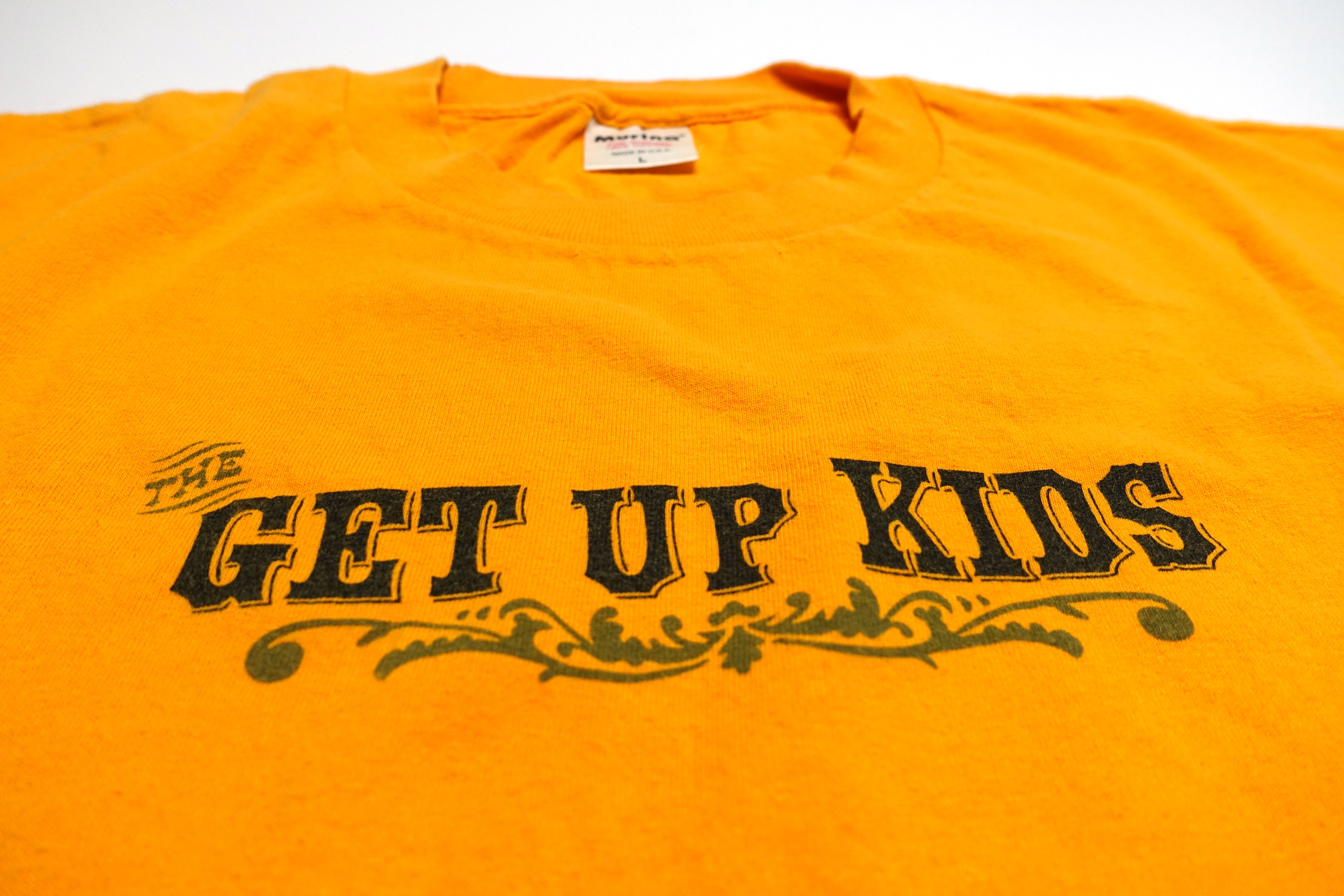 the Get Up Kids - Old West Font Tour Shirt Size Large