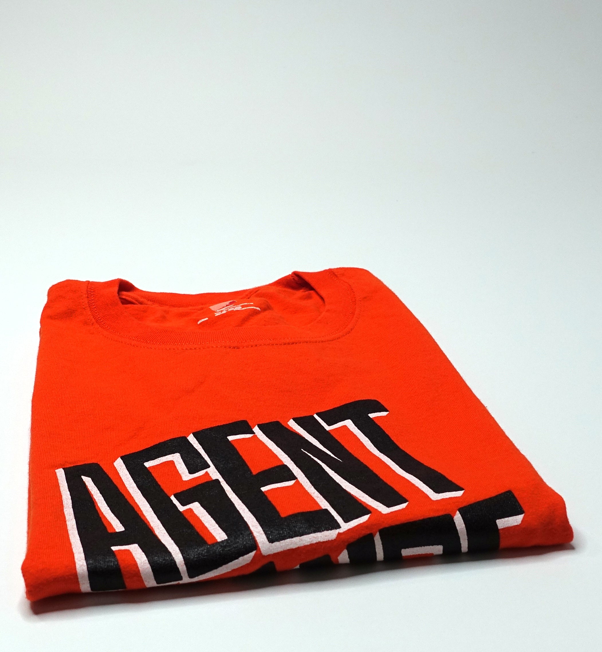 Agent Orange - Crooked Logo 00's Shirt Size Large