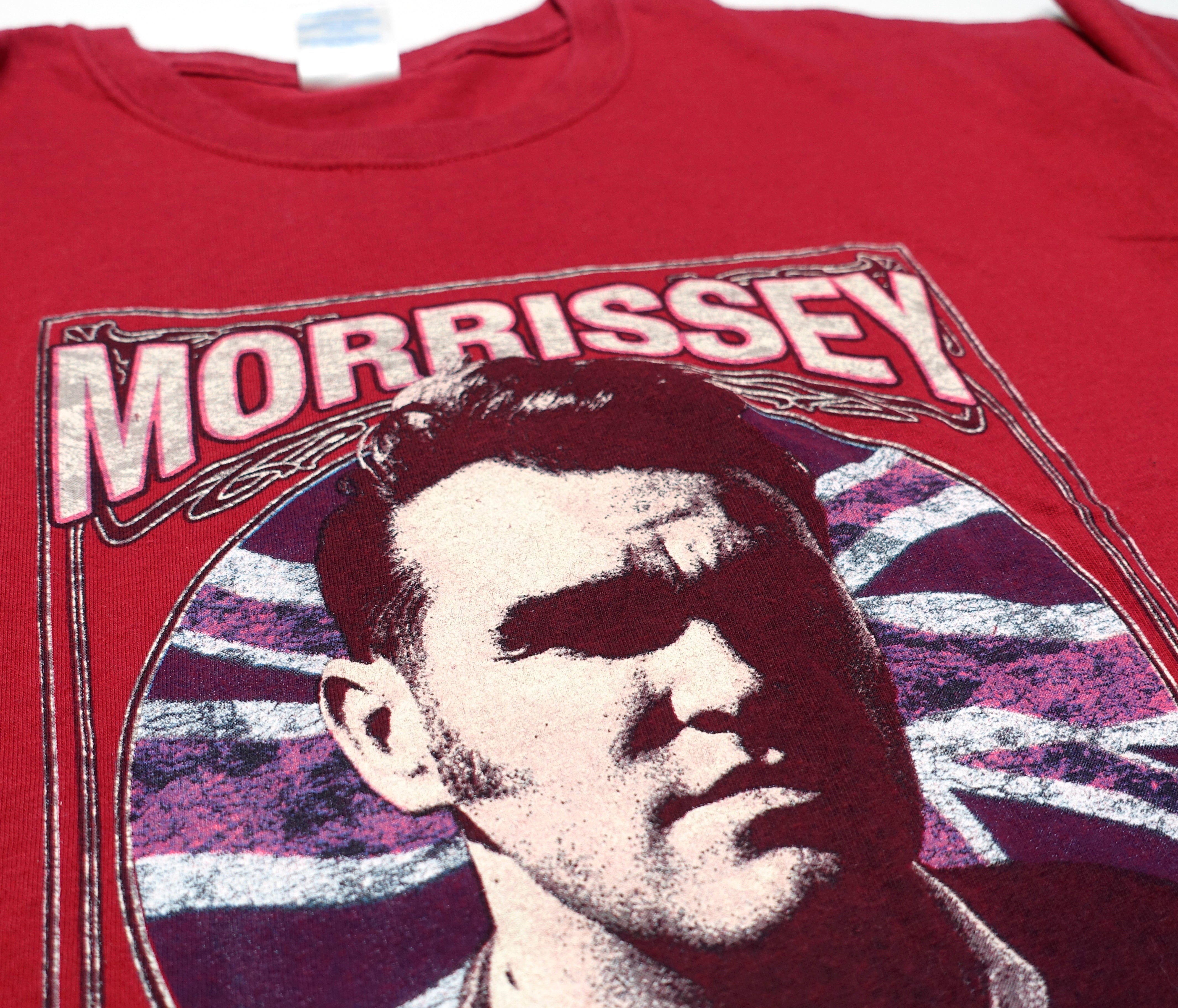 Morrissey - Swords Union Jack 2009 Tour Shirt Size Large