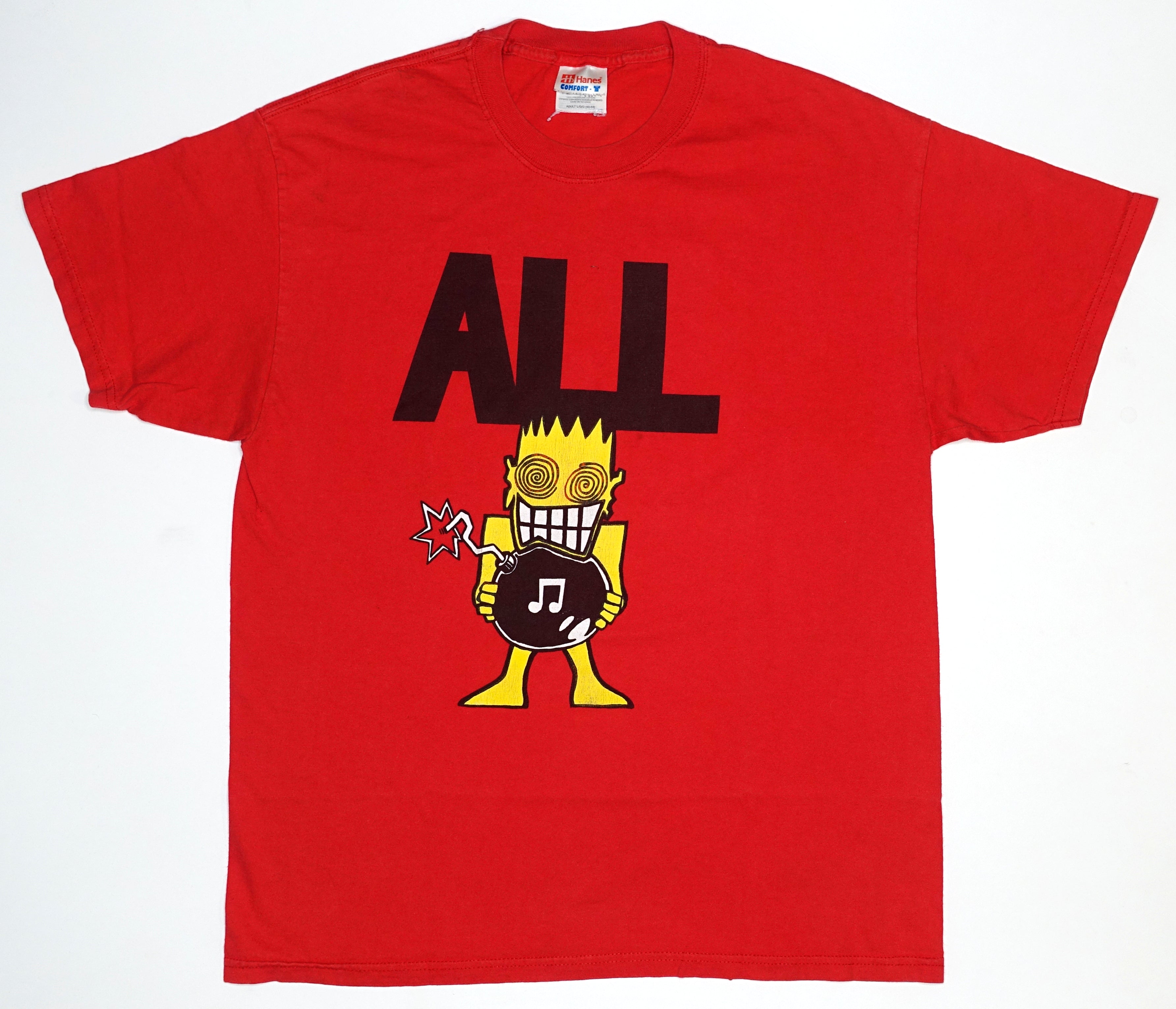 ALL - Allroy Sez... (Big Allroy) 1988 Tour Shirt (Hanes Comfort-T) Size Large