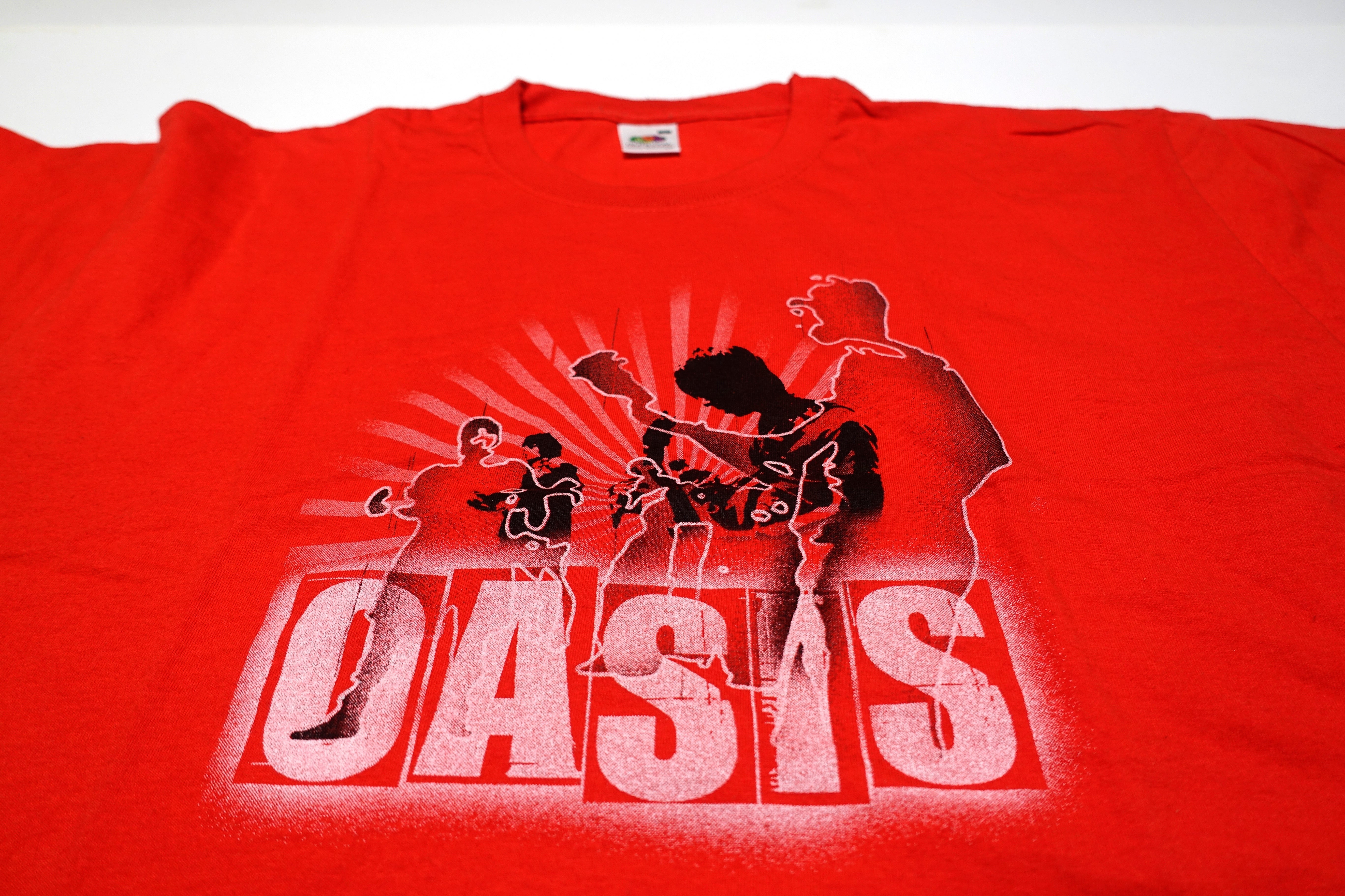 Oasis - Spray Paint Stencil Tour Shirt Size Large