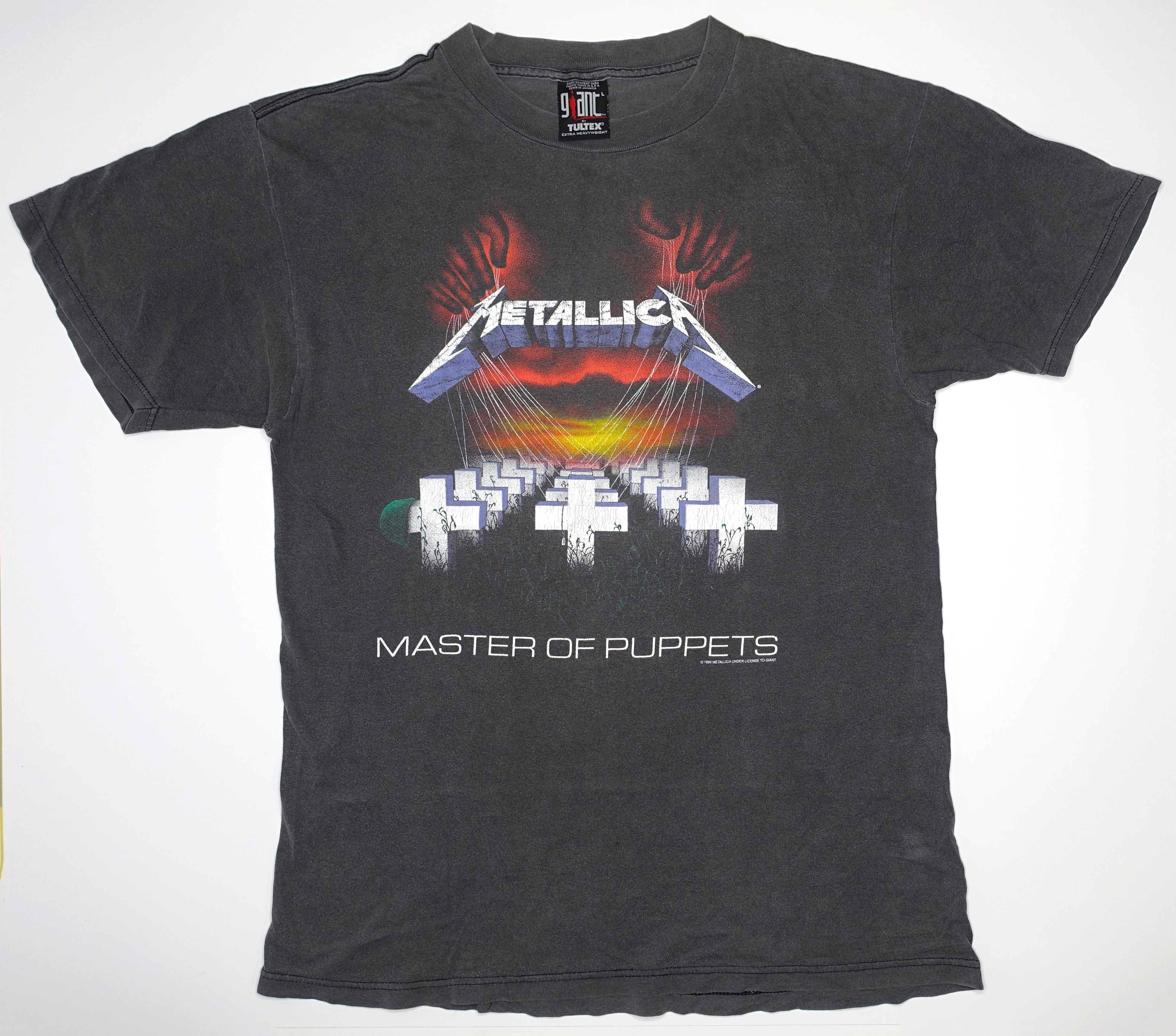 llicaメタリカ MASTER OF PUPPETS Tシャツ1994 Metallica - Master Of Puppets 1994 Tour Shirt Size Large