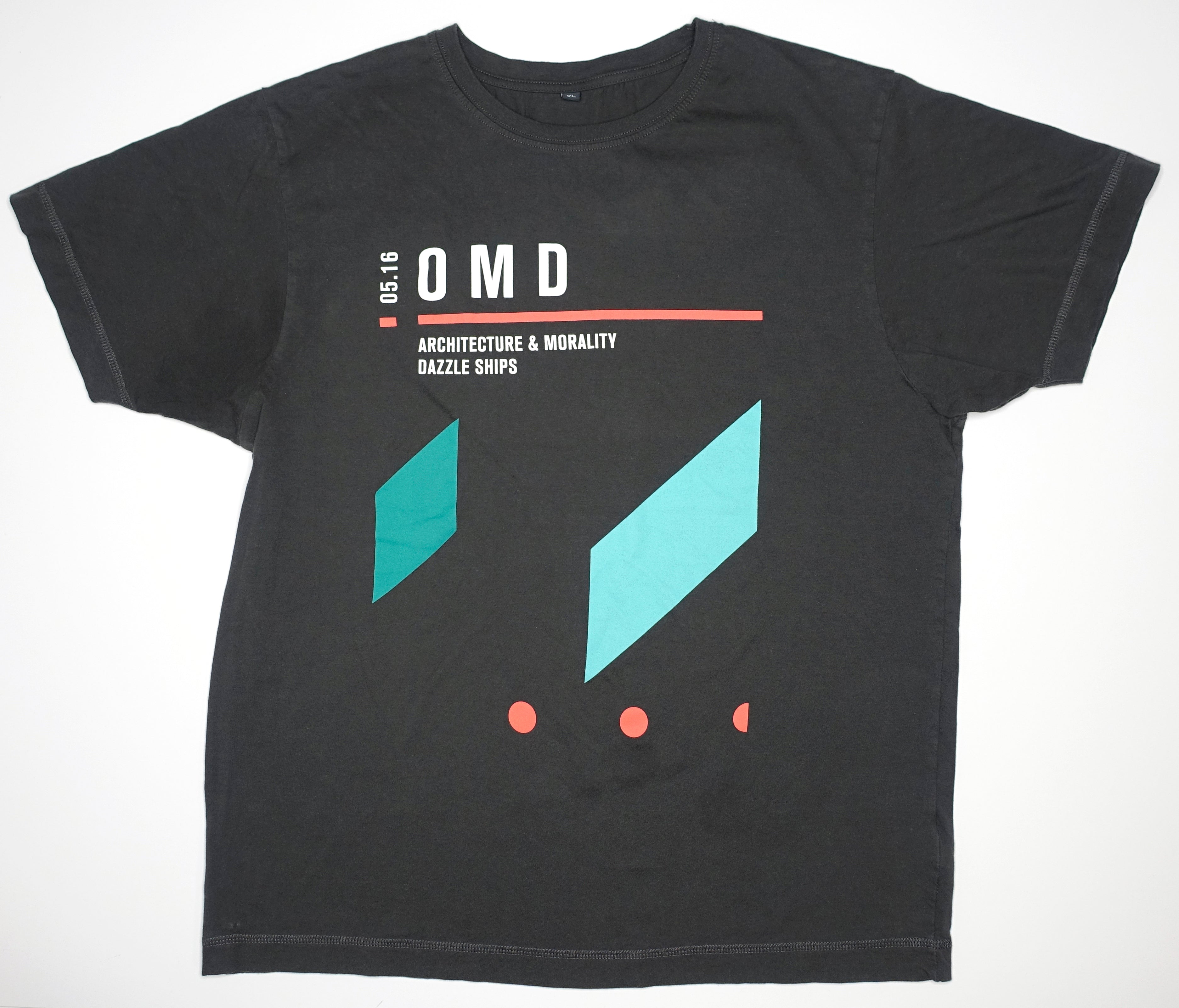 Orchestral Manoeuvres In The Dark (OMD) - Arcitecture & Morality 2016 Tour Shirt Size XL