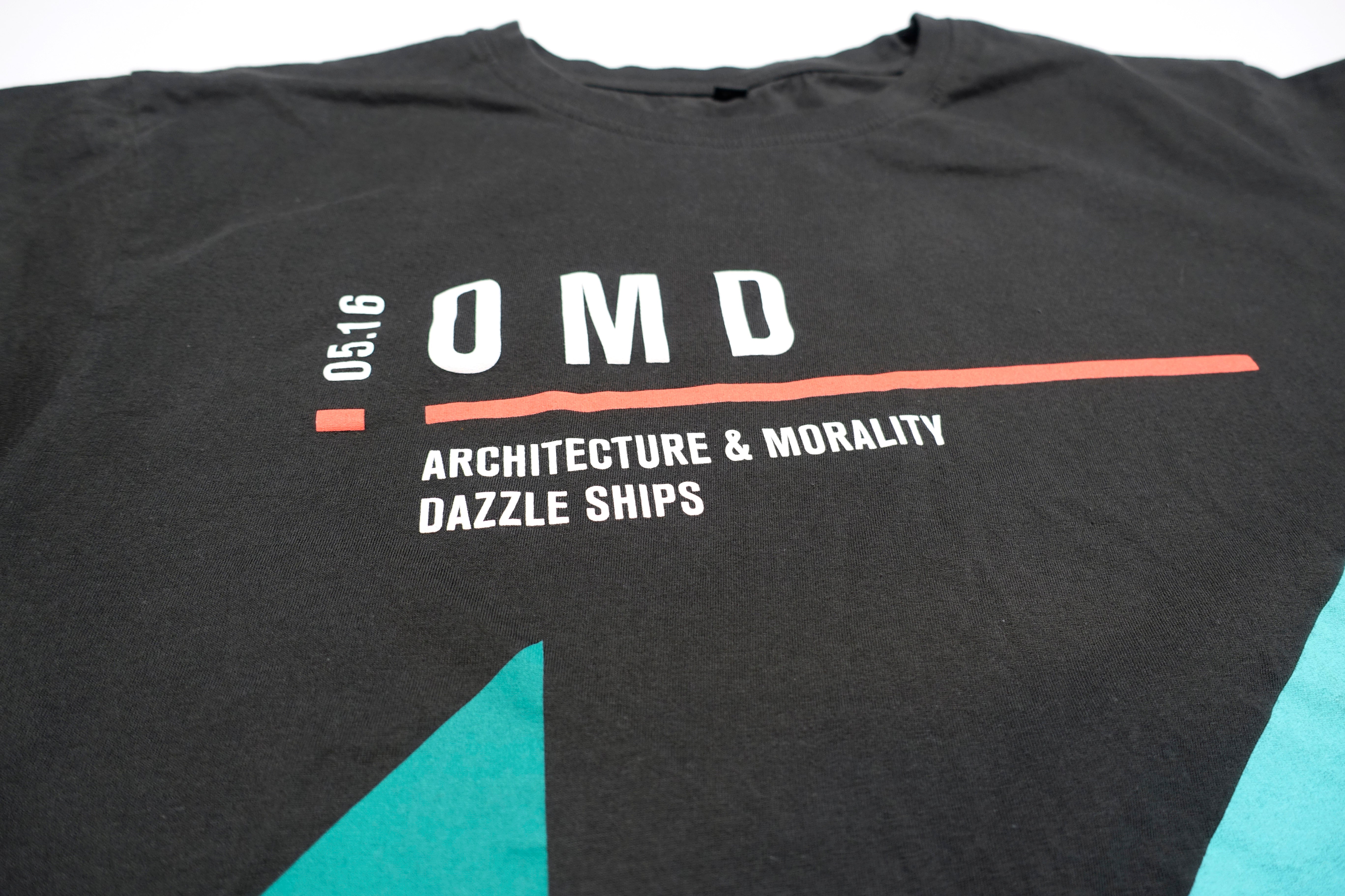 Orchestral Manoeuvres In The Dark (OMD) - Arcitecture & Morality 2016 Tour Shirt Size XL