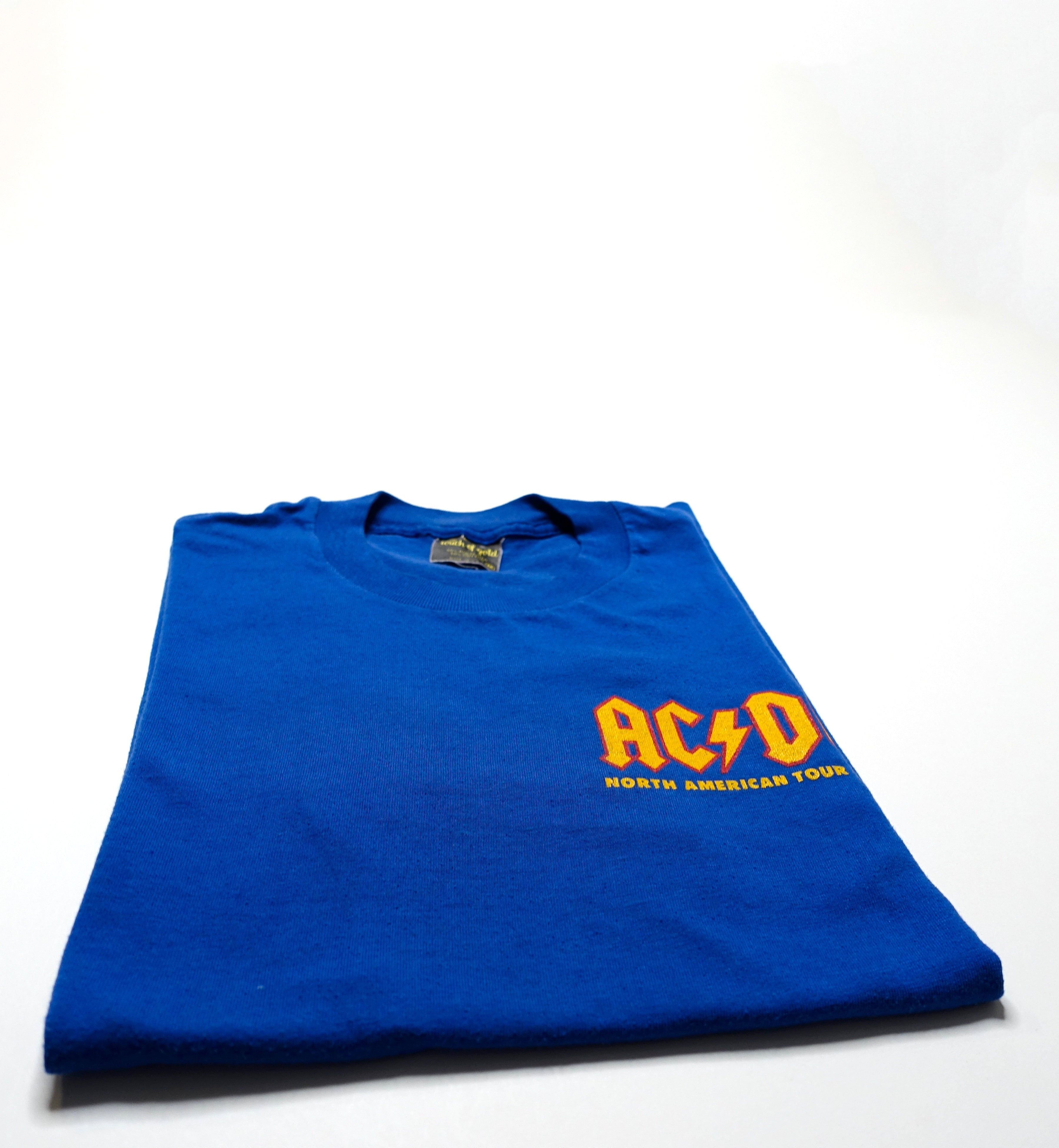 1986 Thrashed AC/DC Who Made high quality Who Tour T-Shirt