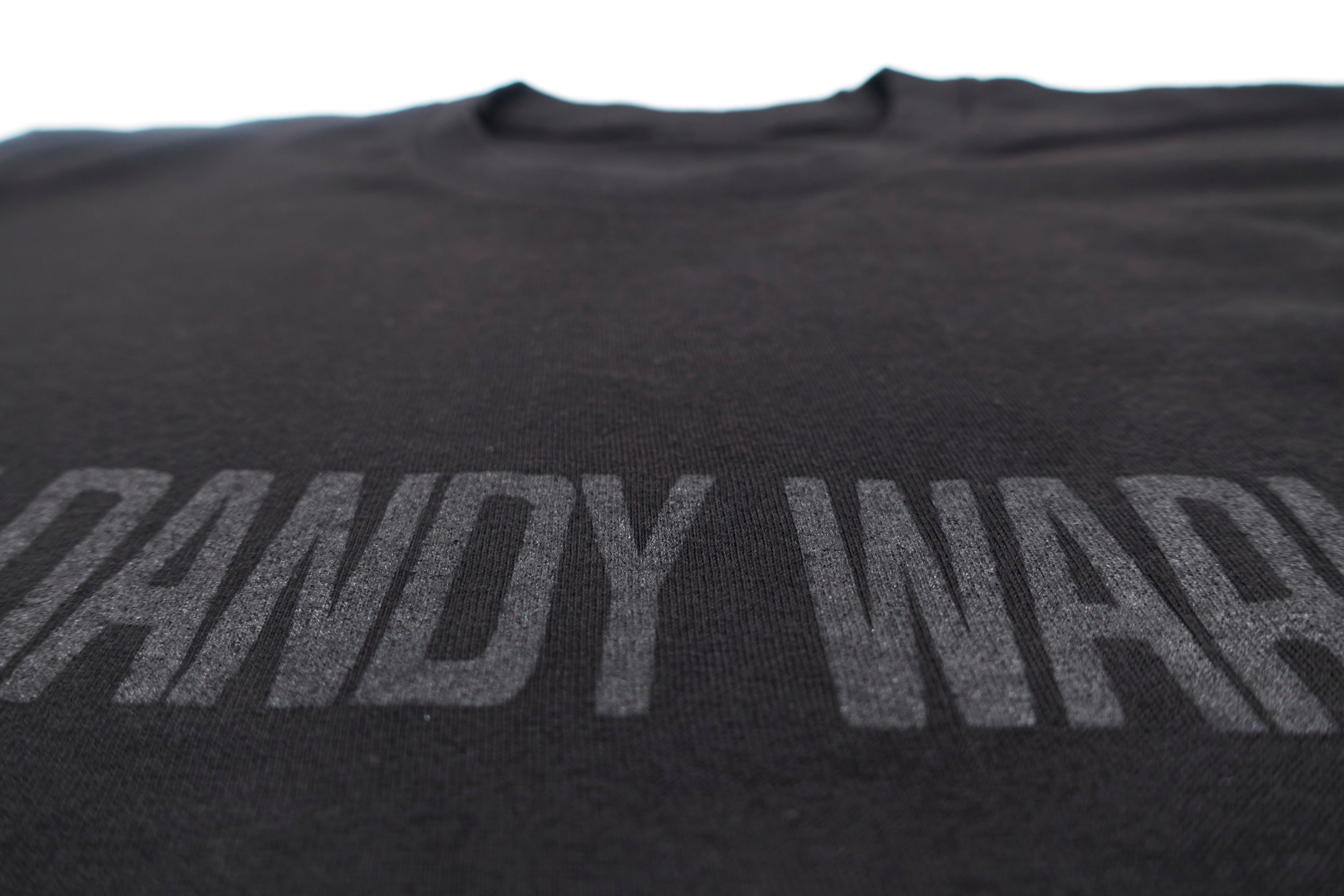 the Dandy Warhols – Black On Black Logo Tour Shirt Size Medium