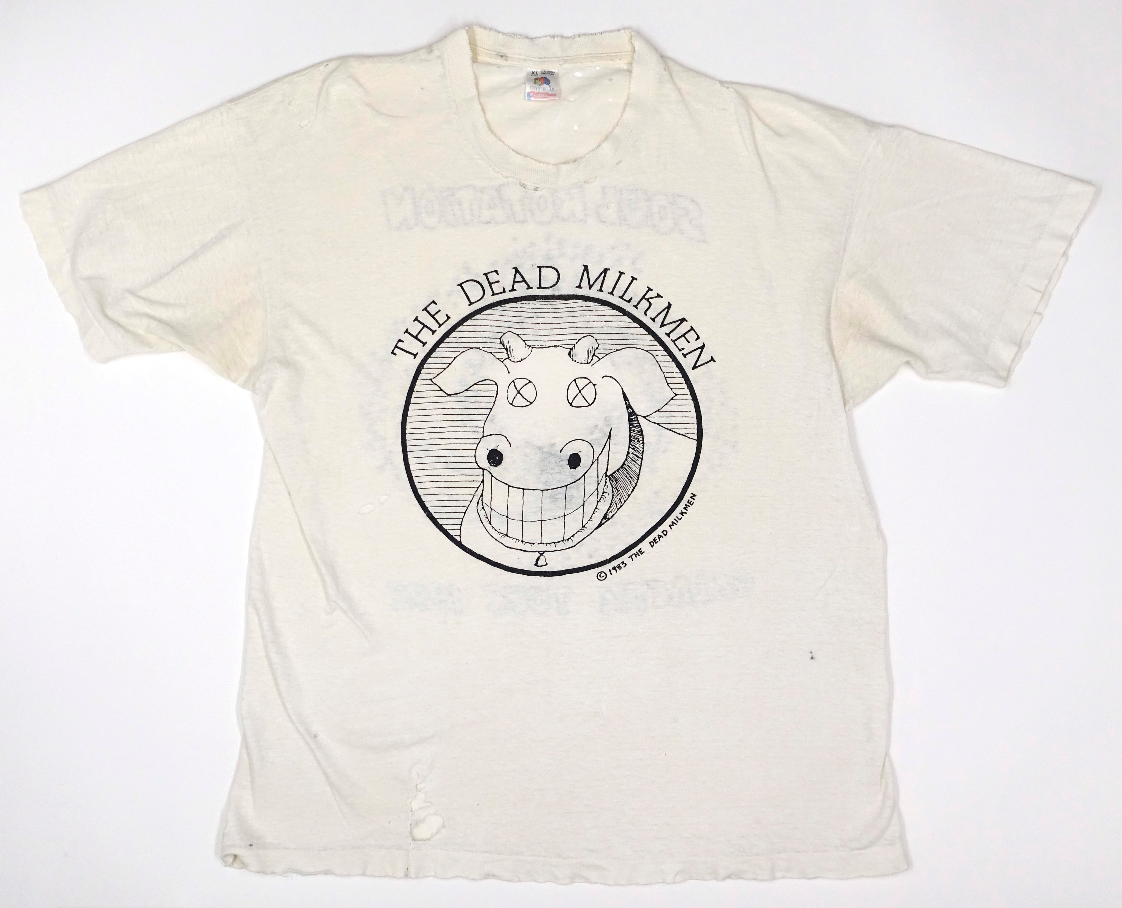 Dead Milkmen - Soul Rotation Galactic 1992 Tour Shirt Size XL