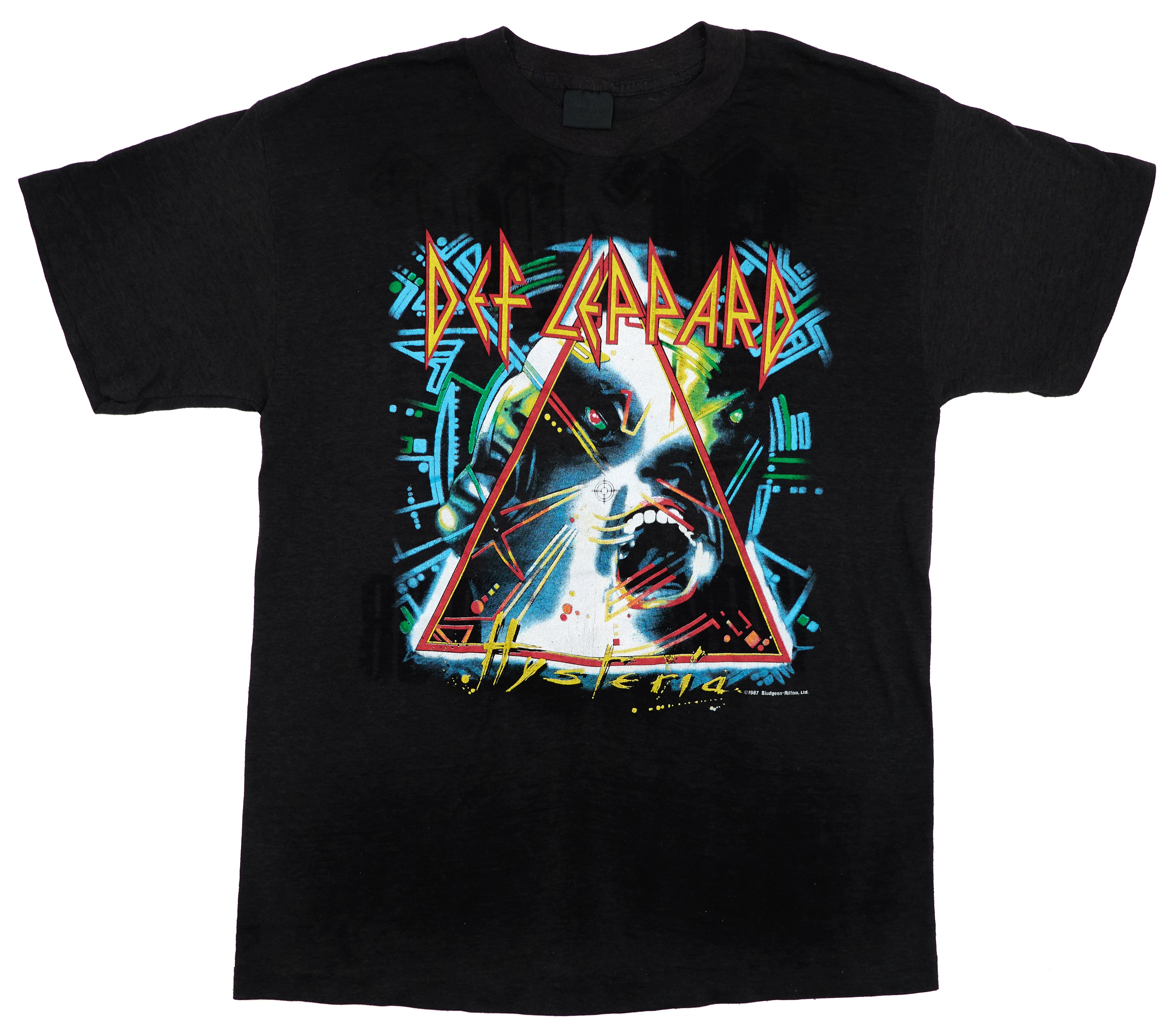 Def Leppard – Hysteria 1987 North American Tour Shirt Size Large