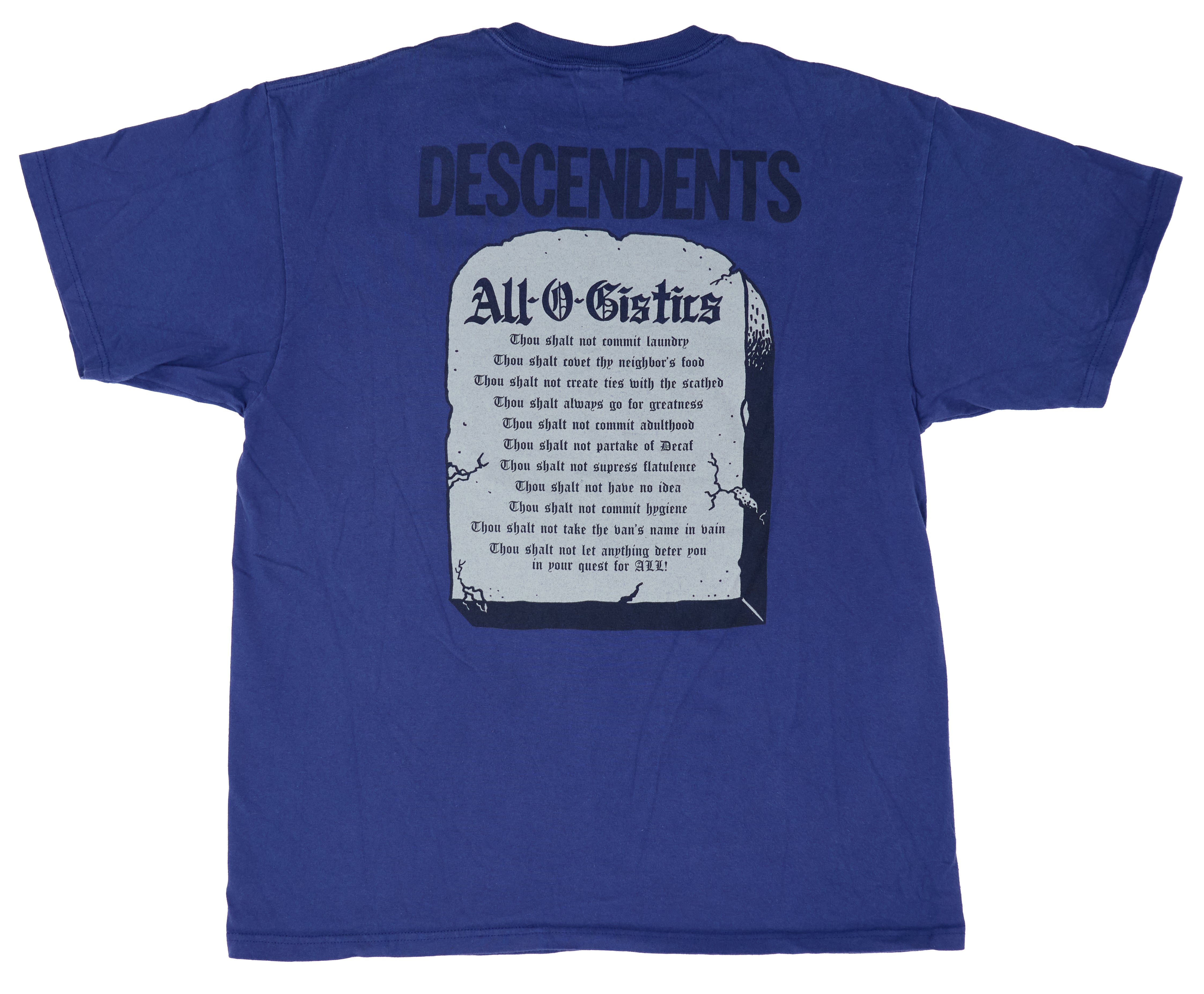 Descendents - Bonus Mug / All-O-Gistics Tour Shirt Size XL
