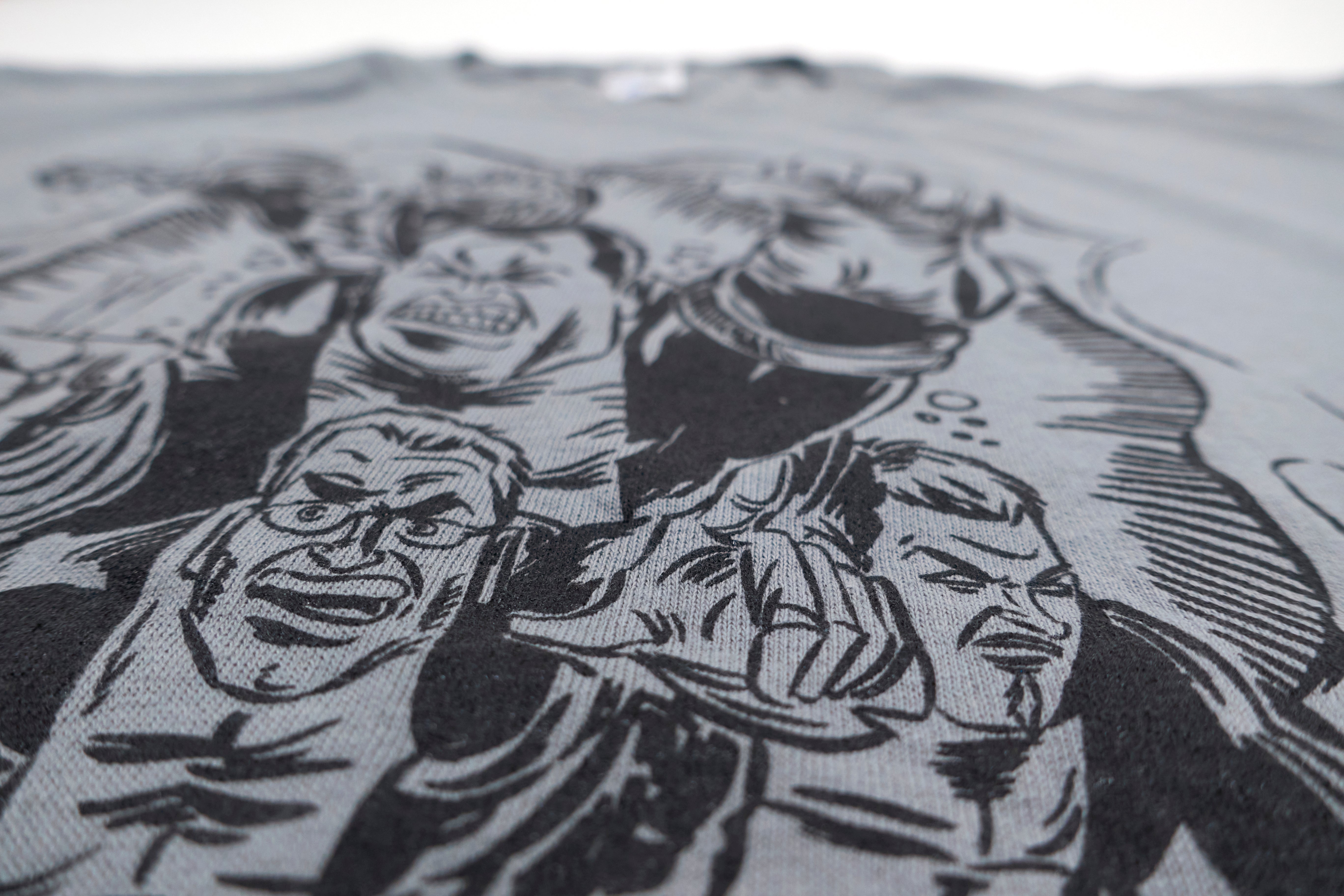 Descendents - Brian Walsby Comic Book Superhero Shirt Size XL