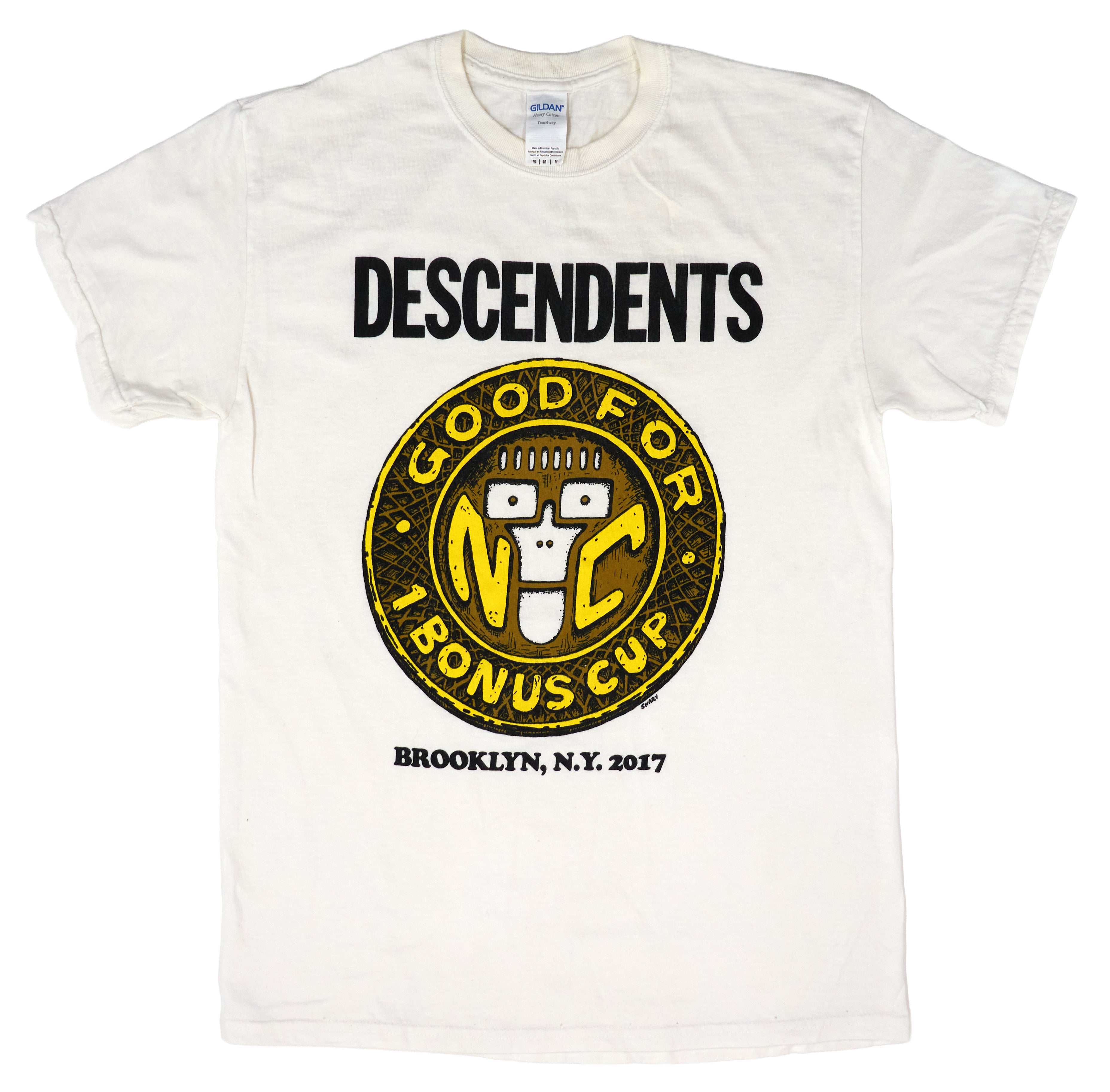 Descendents - Brooklyn, NY 2017 Tour Shirt Size Medium
