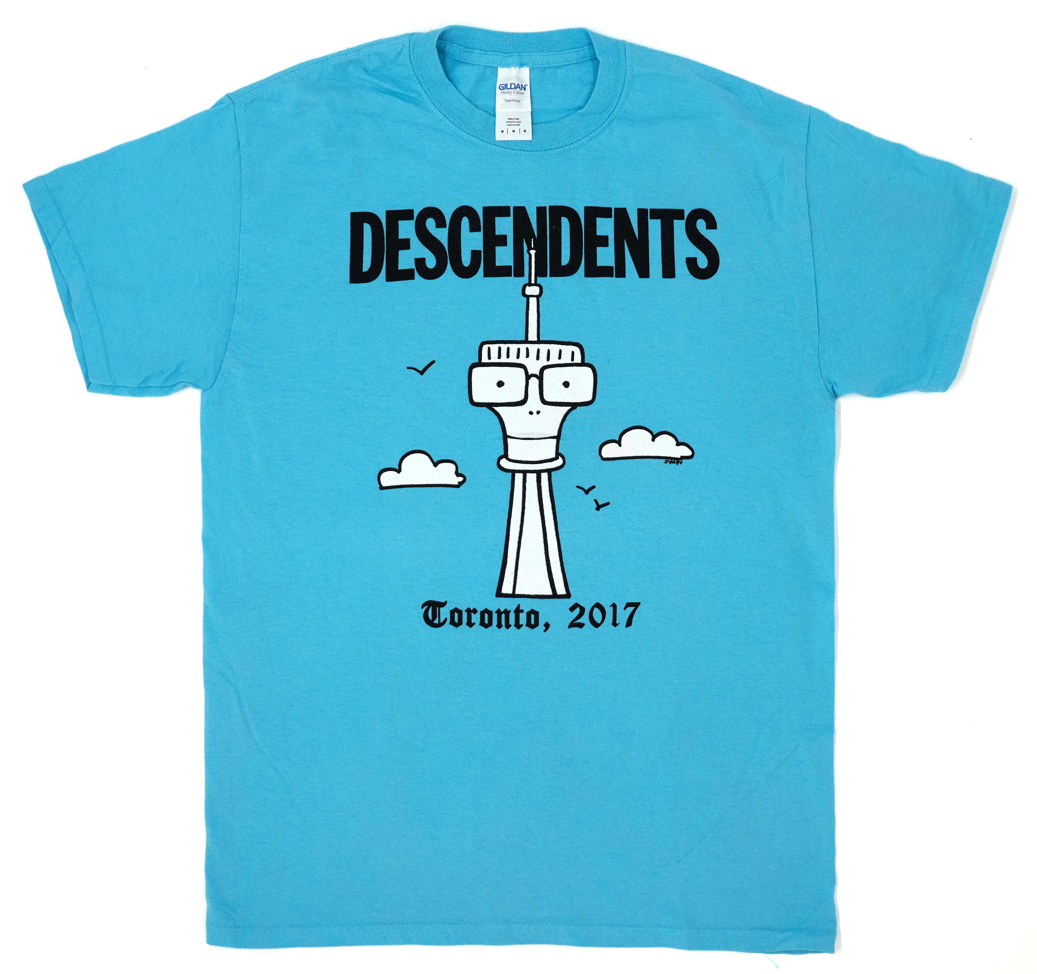 Descendents - CN Tower Milo Toronto, ONT 2017 Tour Shirt Size Medium