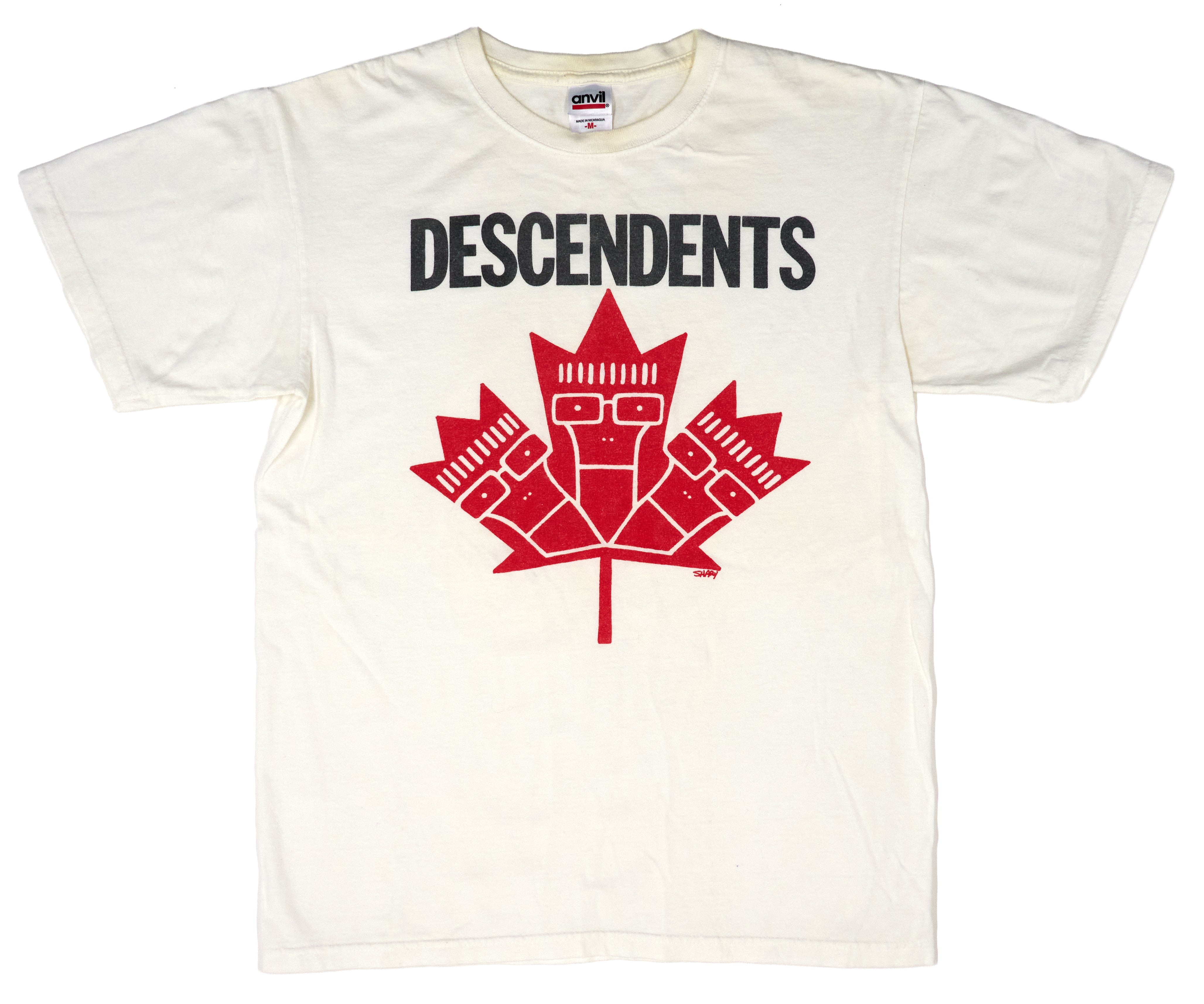 Descendents - Canadian Maple Leaf 2010 Tour Shirt Size Medium