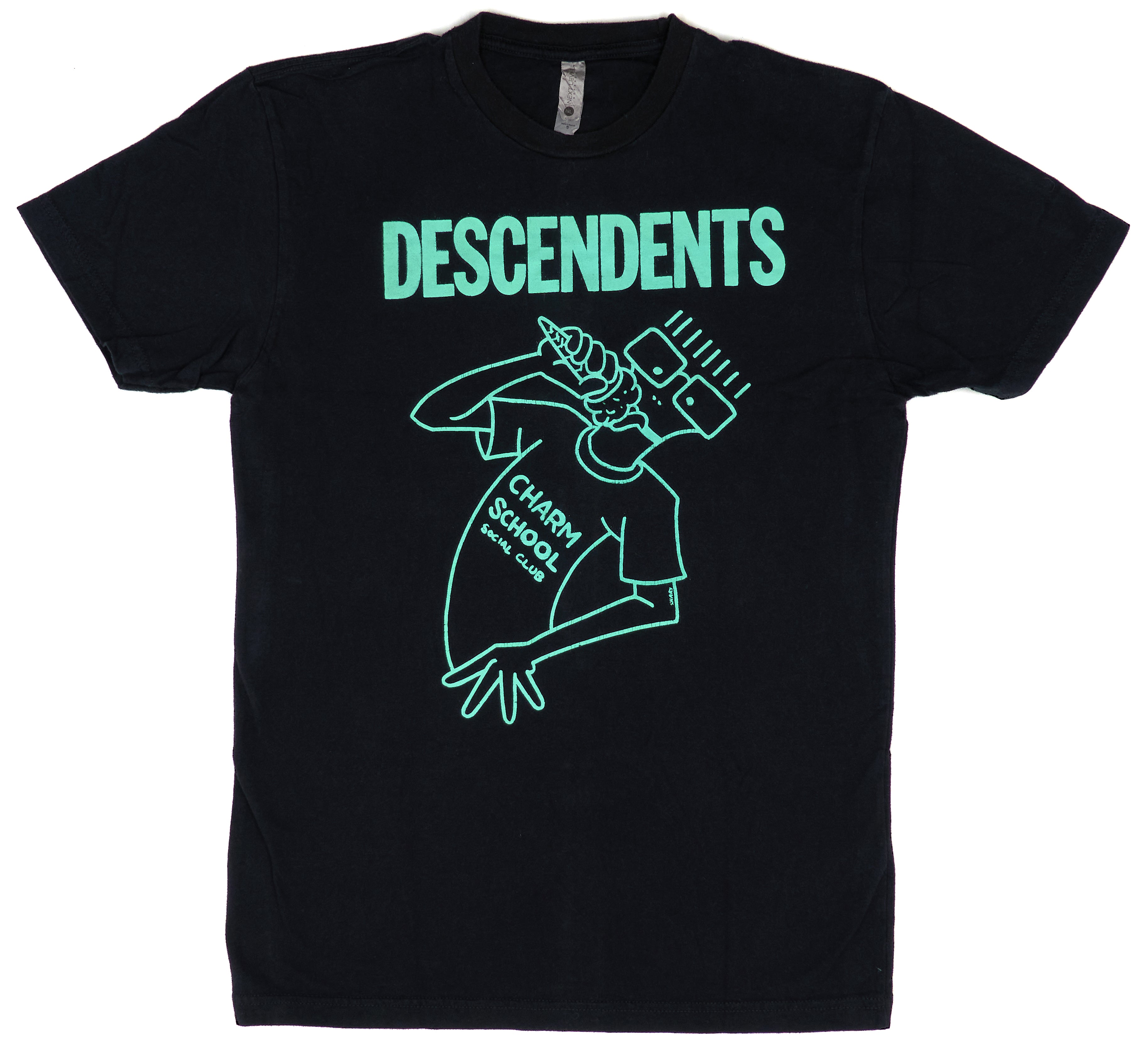 Descendents - Charm School Social Club Ice Cream Shirt Size Small