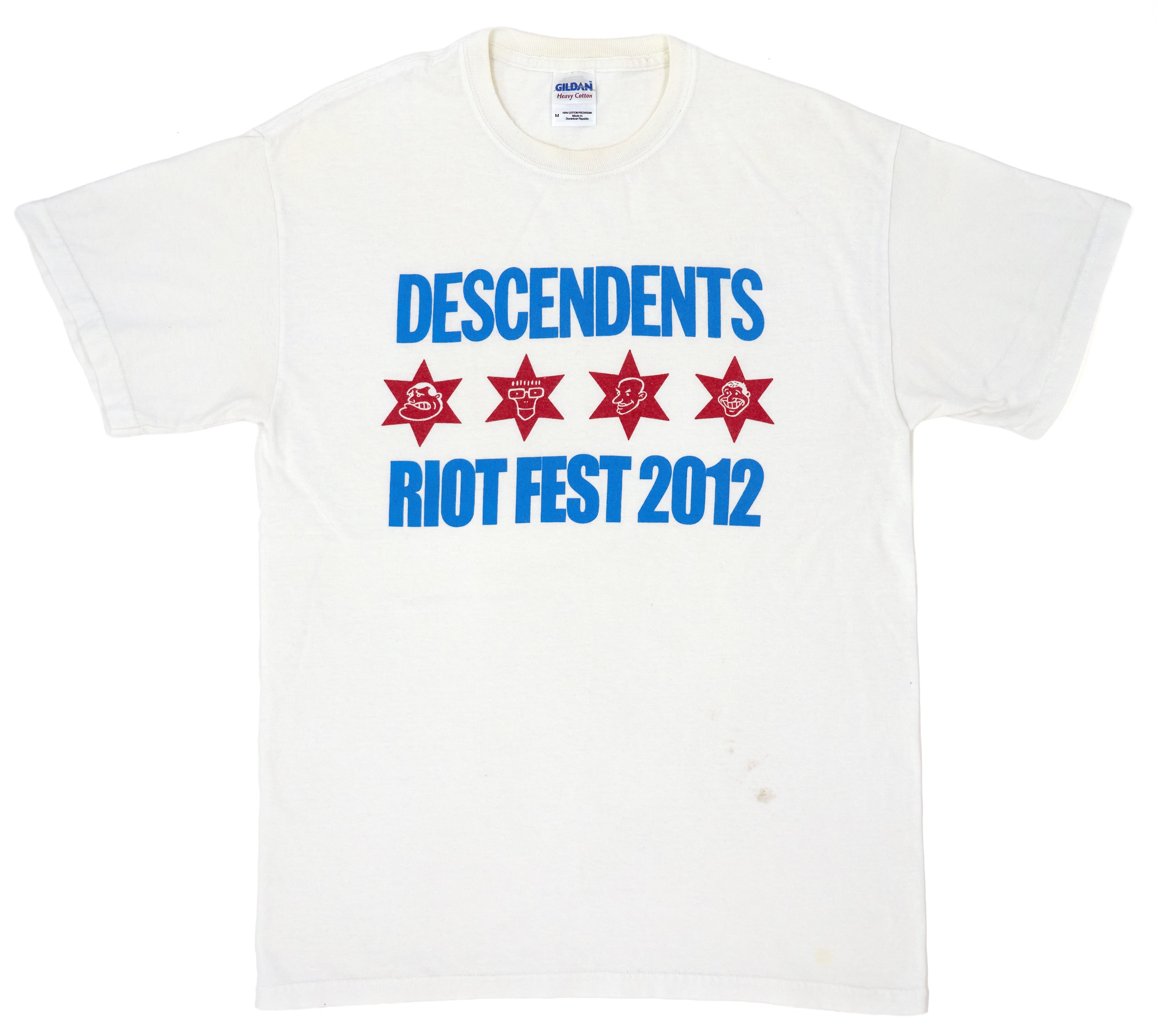 Descendents - Chicago Riot Fest 2012 Tour Shirt Size Medium