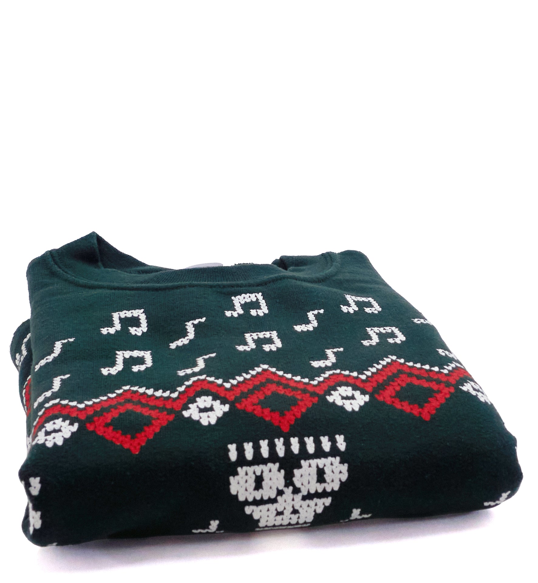Descendents - Christmas / Holiday Green Crew Neck Sweat Shirt Size Youth Large