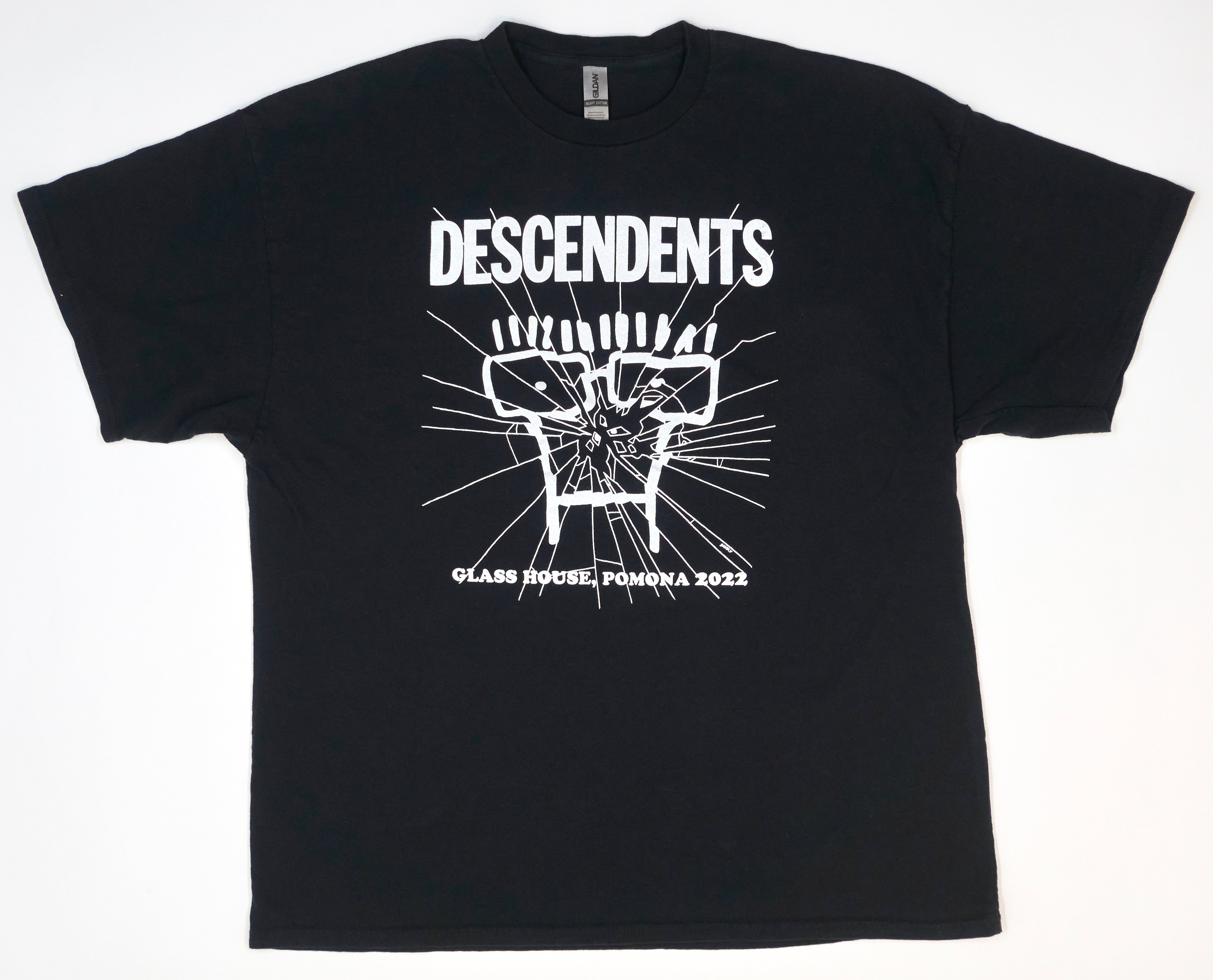 Descendents - Glass House, Pomona CA 2022 Tour Shirt Size XXL