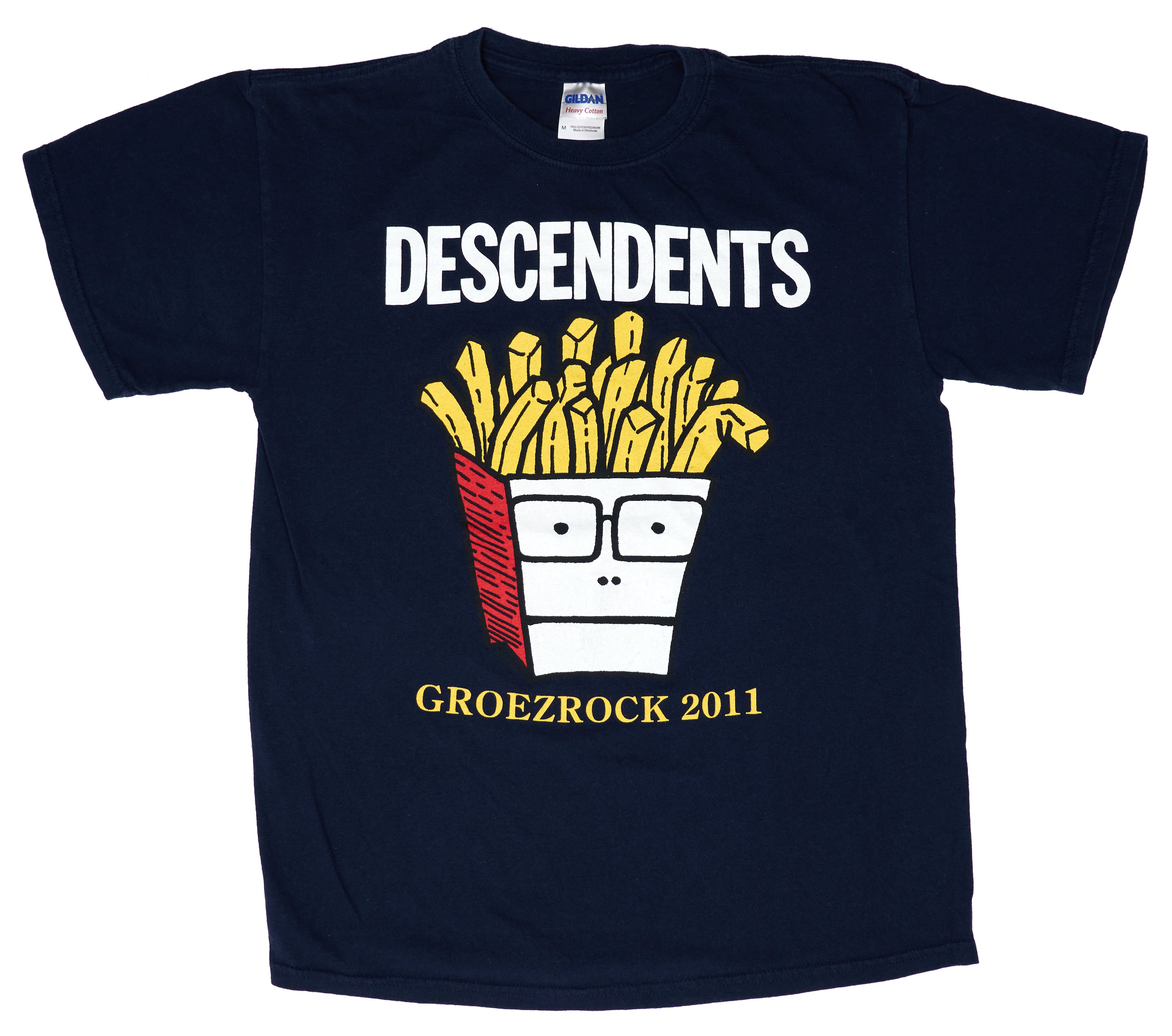 Descendents - Groezrock Fries 2011 Tour Shirt Size Medium
