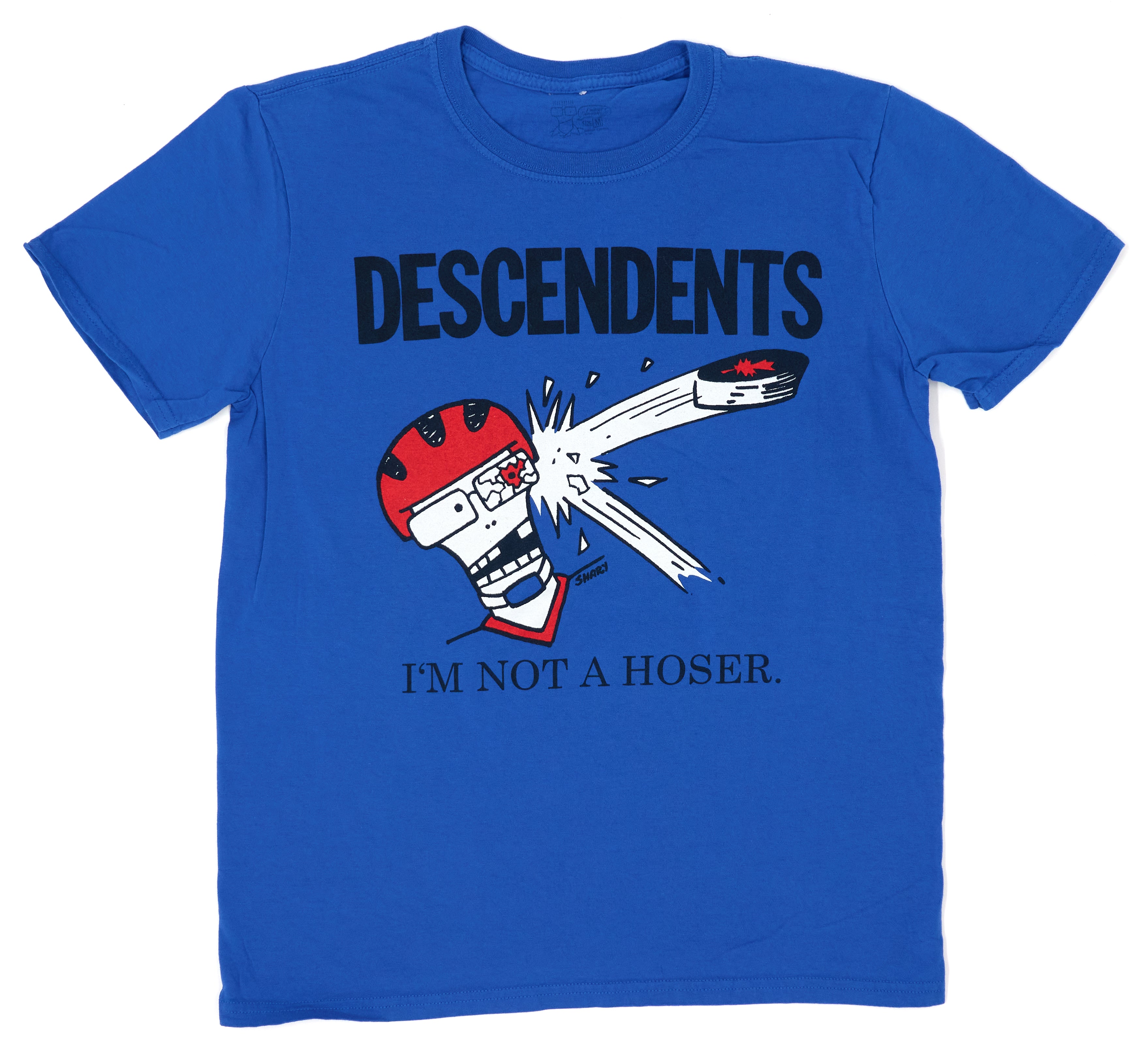 Descendents - Hockey Milo Im Not A Hoser "I Wasn't There" Edition Shirt Size Medium