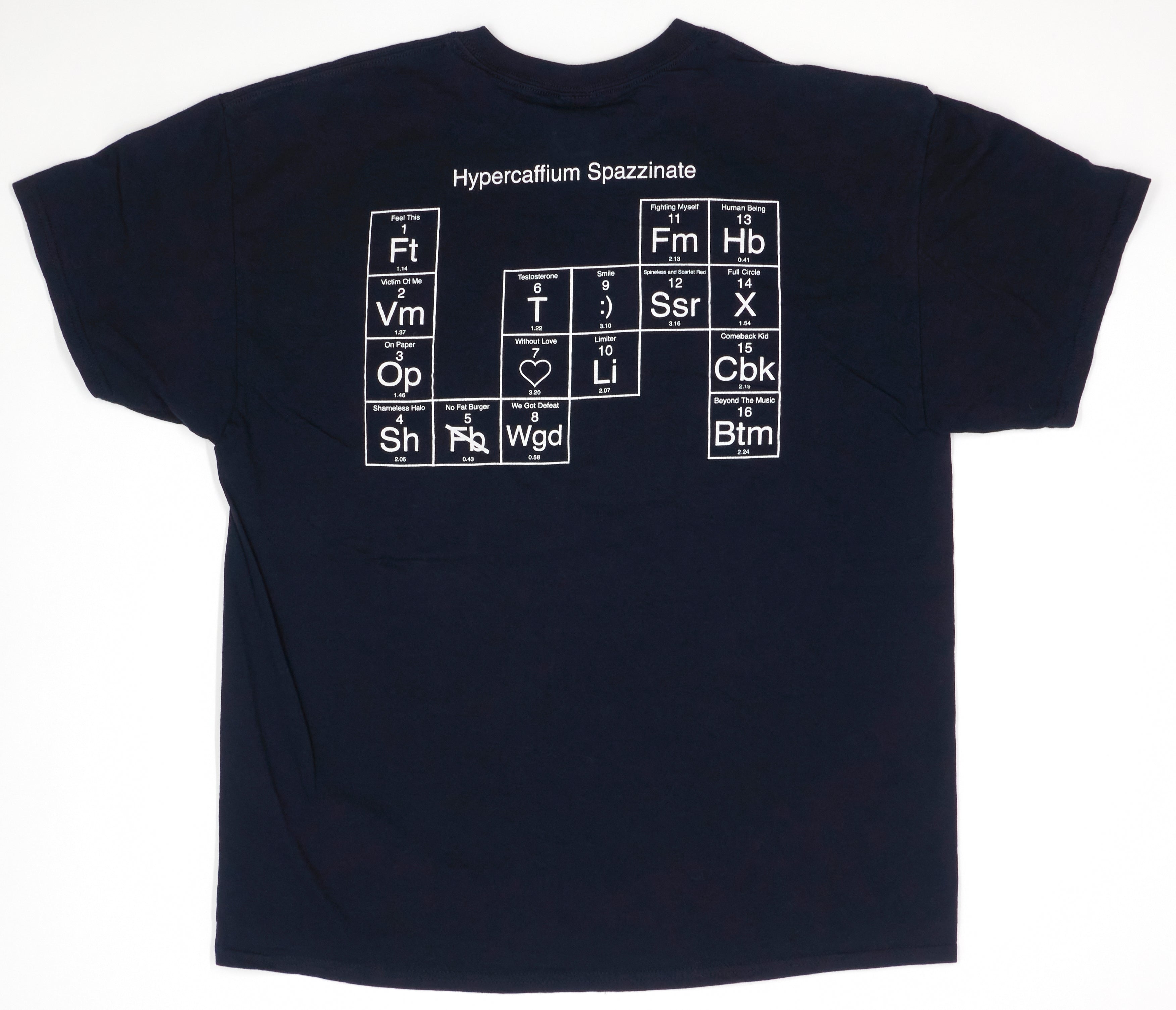 Descendents - Hypercaffium Spazzinate Mail Order 2016 Shirt Size XL