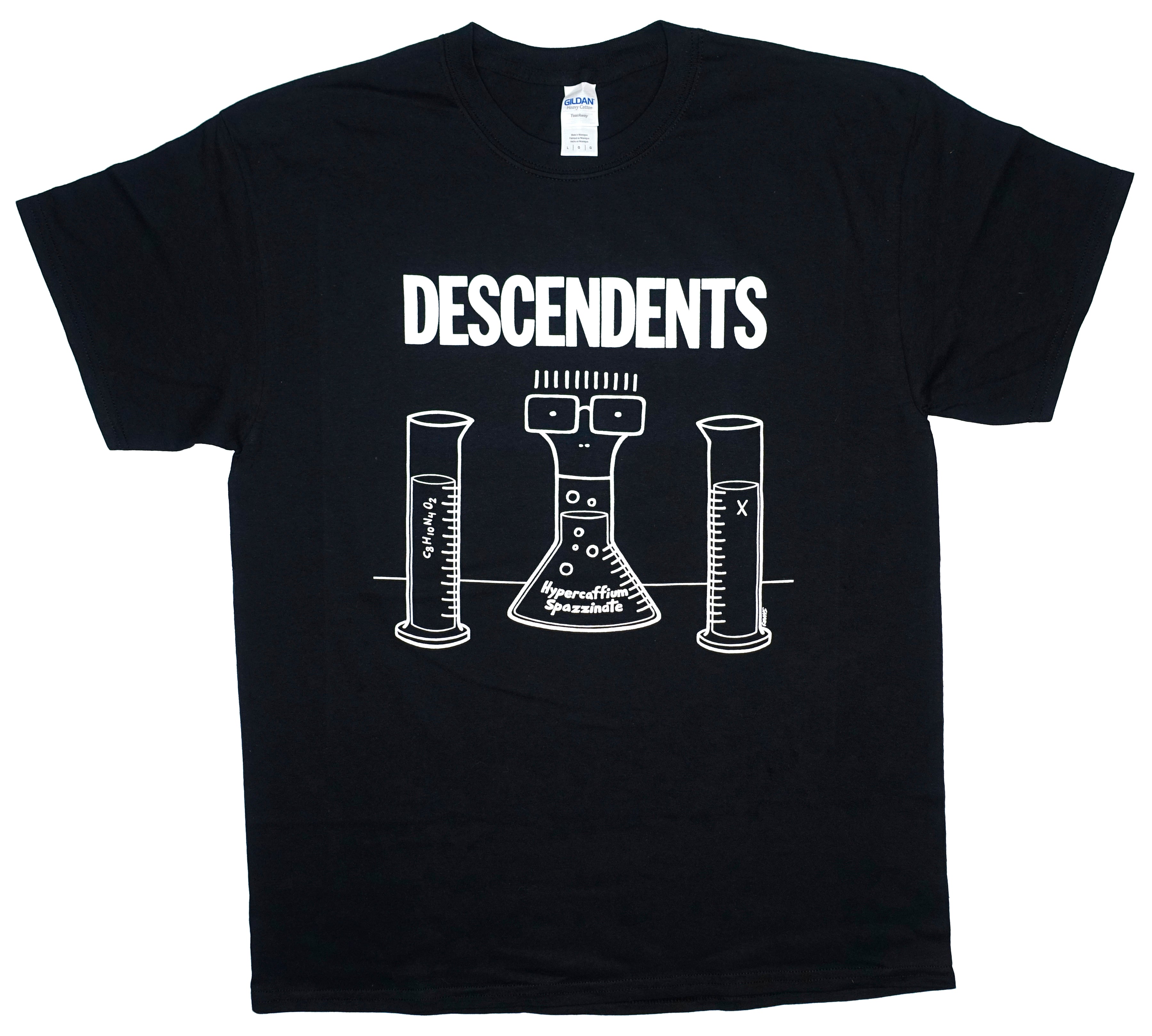 Descendents - Hypercaffium Spazzinate World Tour Shirt (8/4-12/10) Size Large
