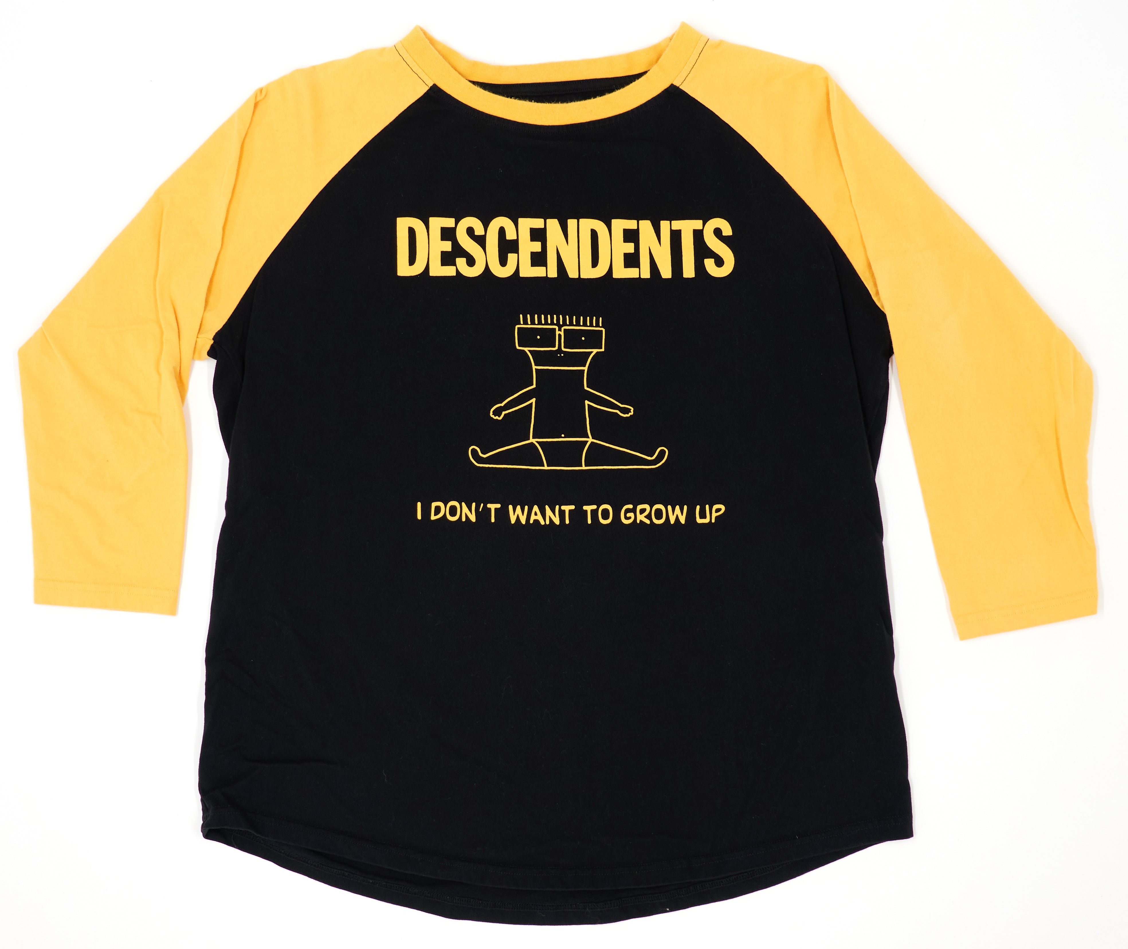 Descendents - I Don't Want To Grow Up Raglan Shirt Size Large