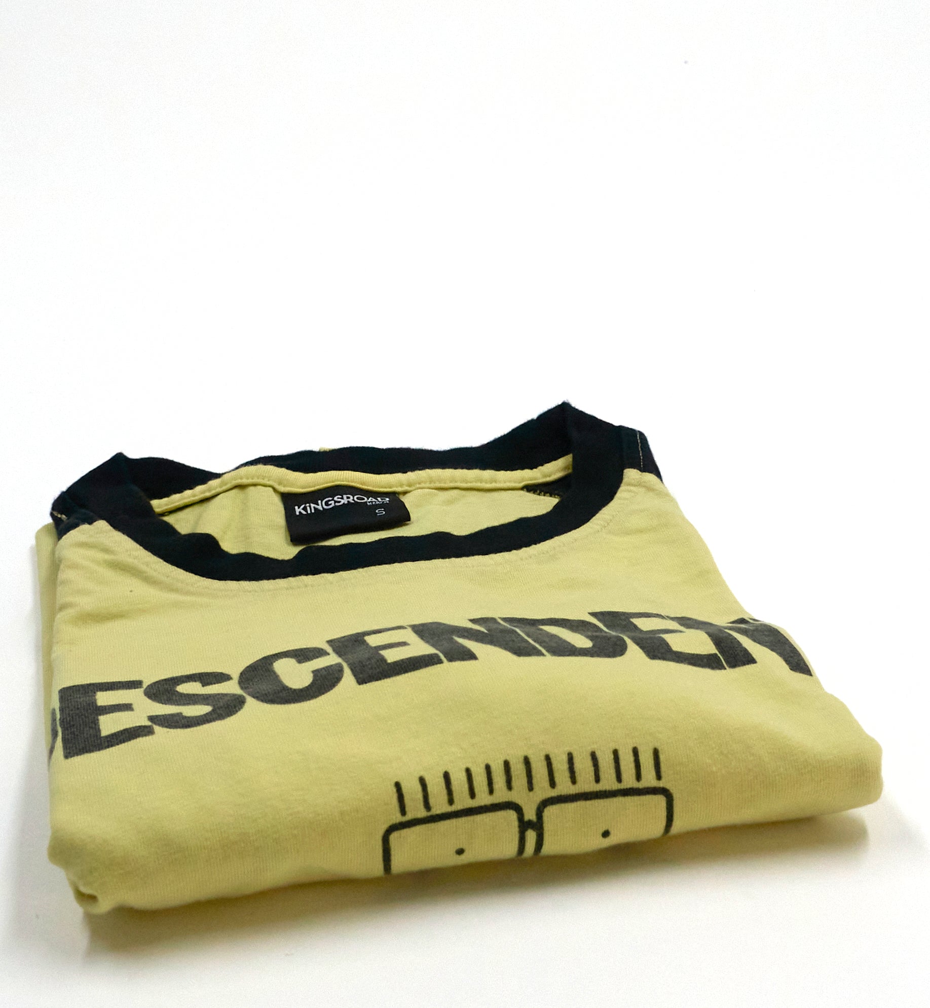Descendents - I Don't Want To Grow Up Yellow Raglan Tour Shirt Size Small