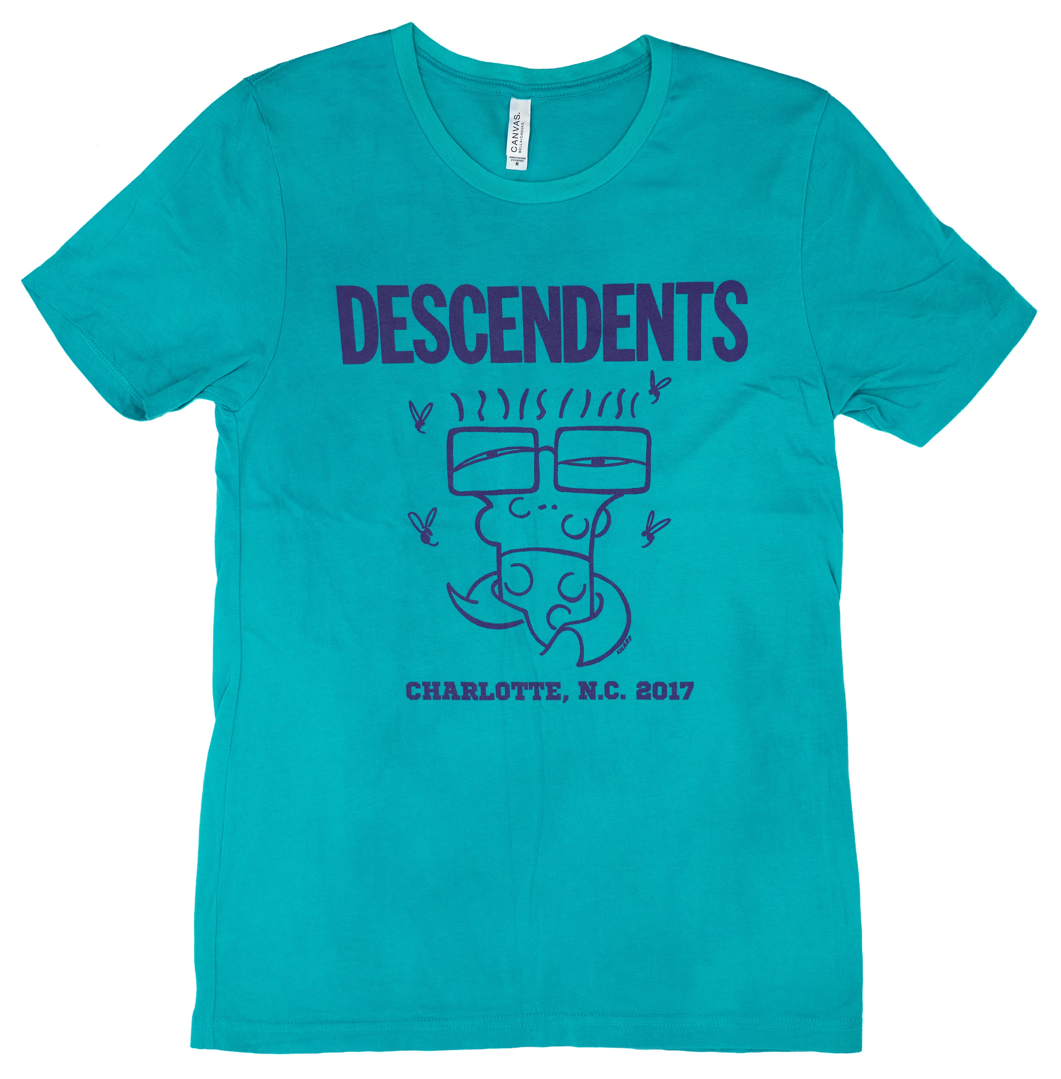 Descendents - Milo Hornet Stings Charlotte, NC 2017 Tour Shirt Size Medium