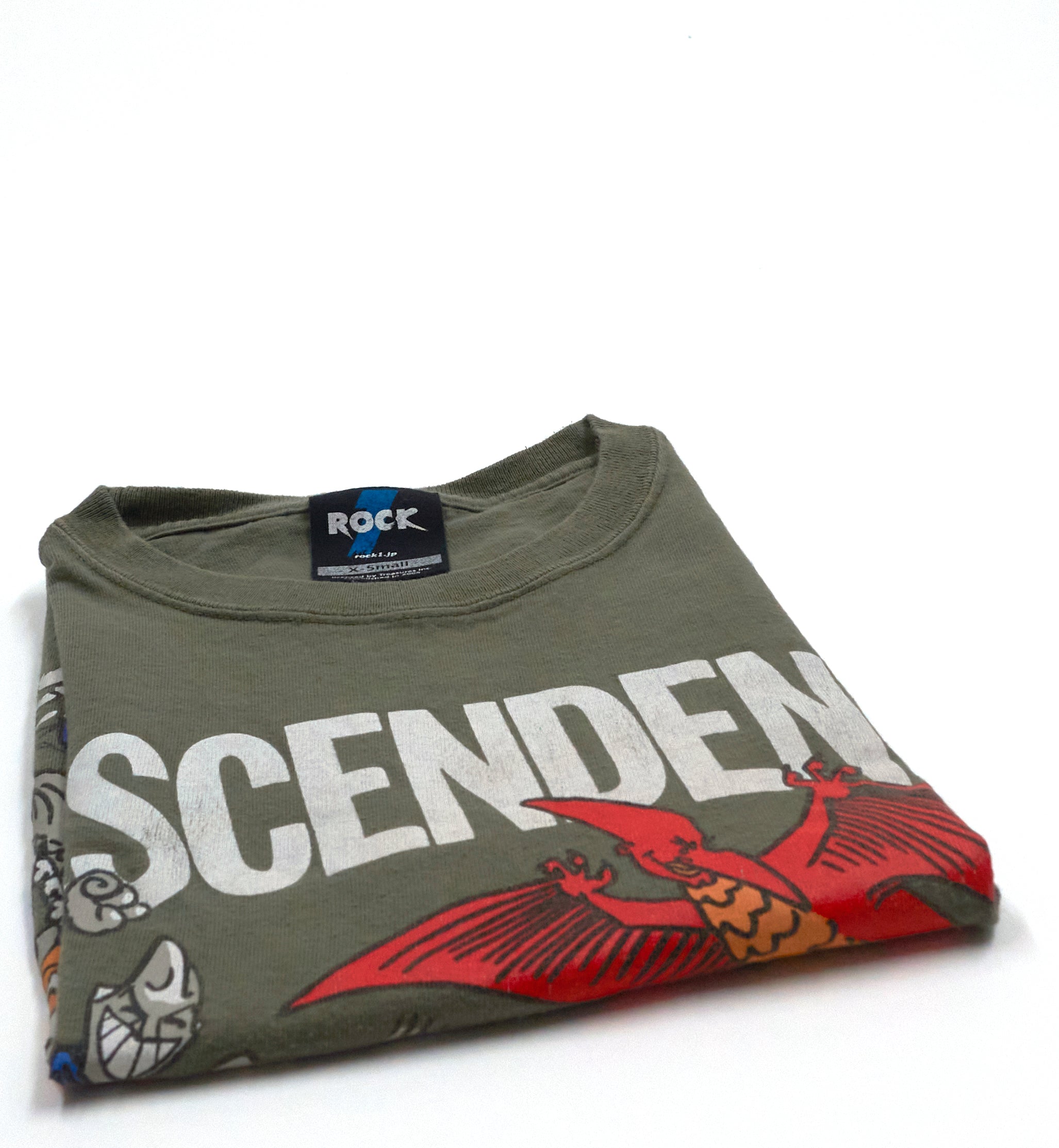 Descendents - Nerd Total Attack Japan 2012 Tour Shirt Size X-Small