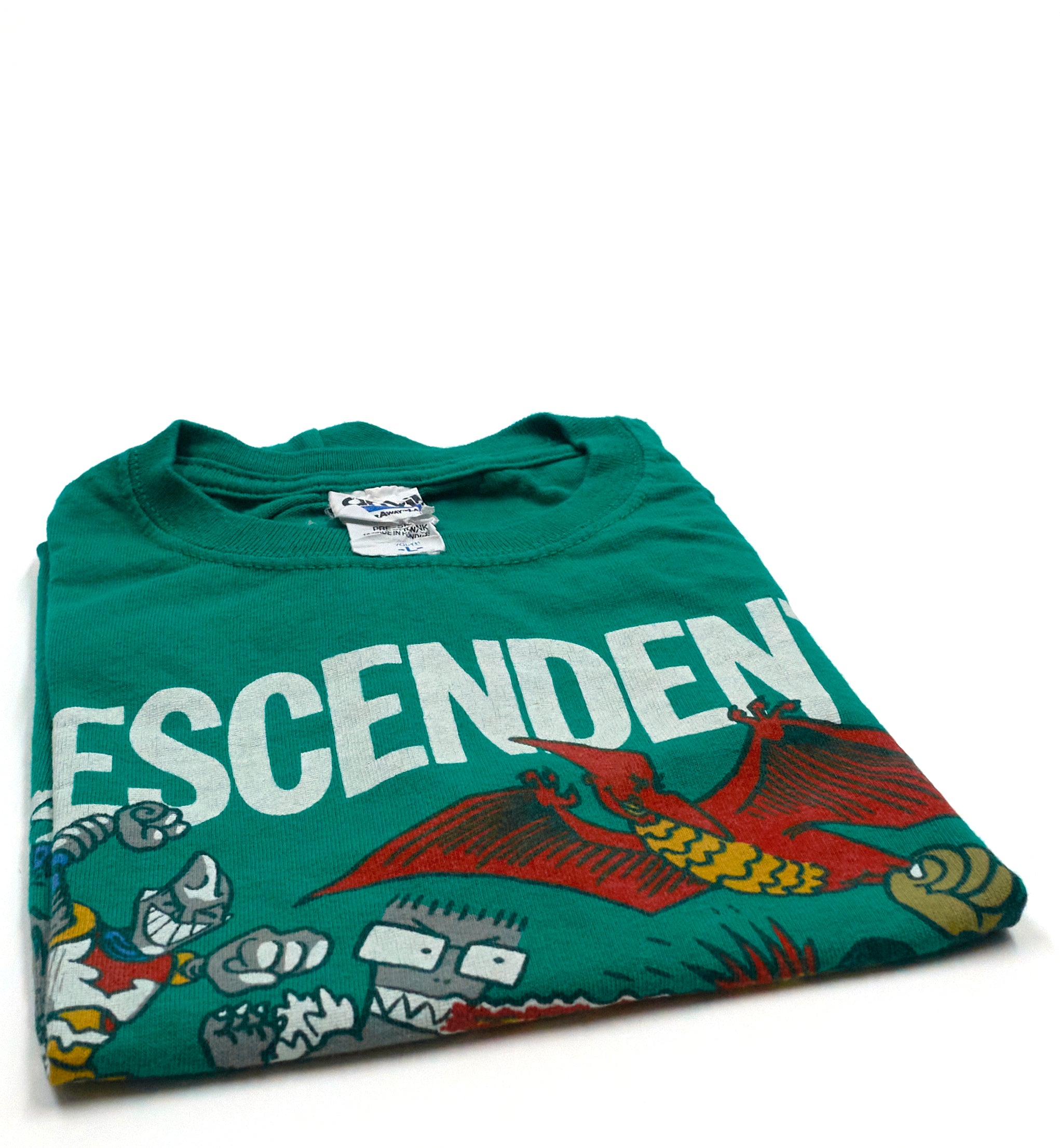 Descendents - Nerd Total Attack Japan 2012 Tour Shirt Size Youth Large