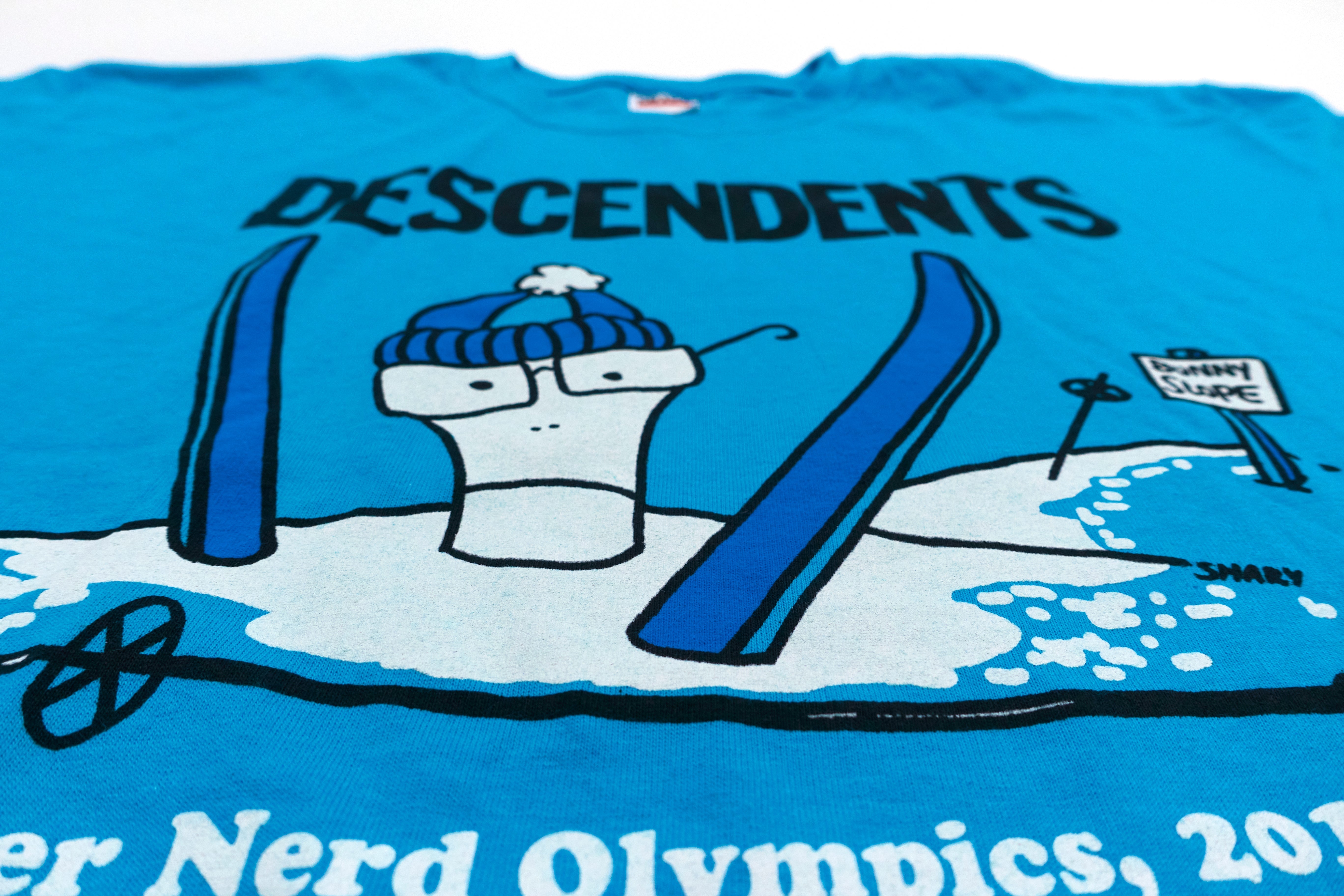 Descendents - Nerd Winter Olympics 2012 Tour Shirt Size Large