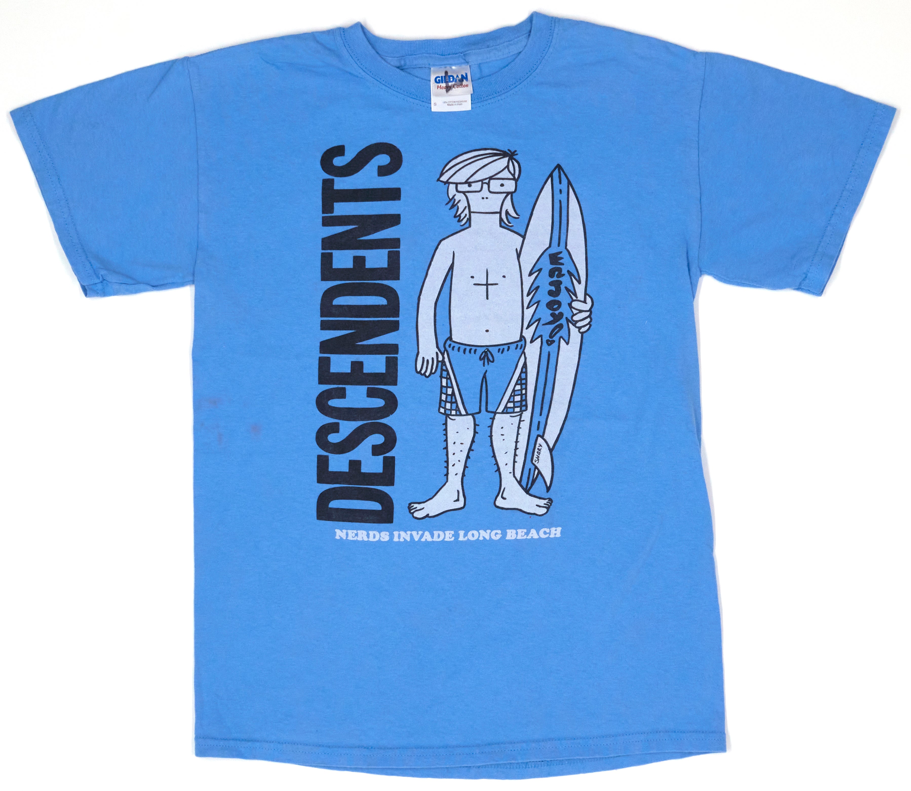Descendents - Nerds Invade Long Beach 2011 Tour Shirt Size Small