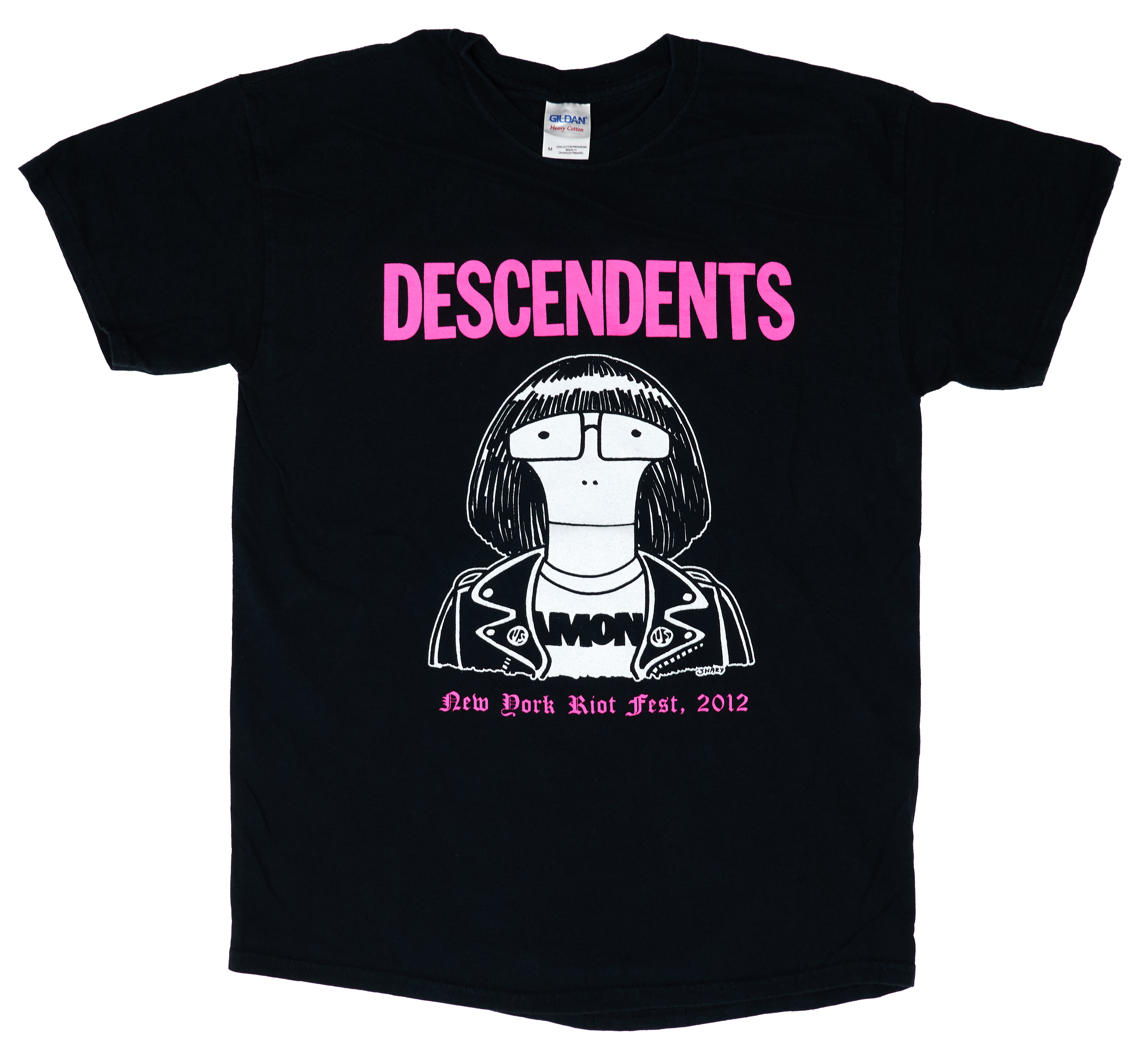 Descendents - New York Riot Fest 2012 Tour Shirt Size Medium