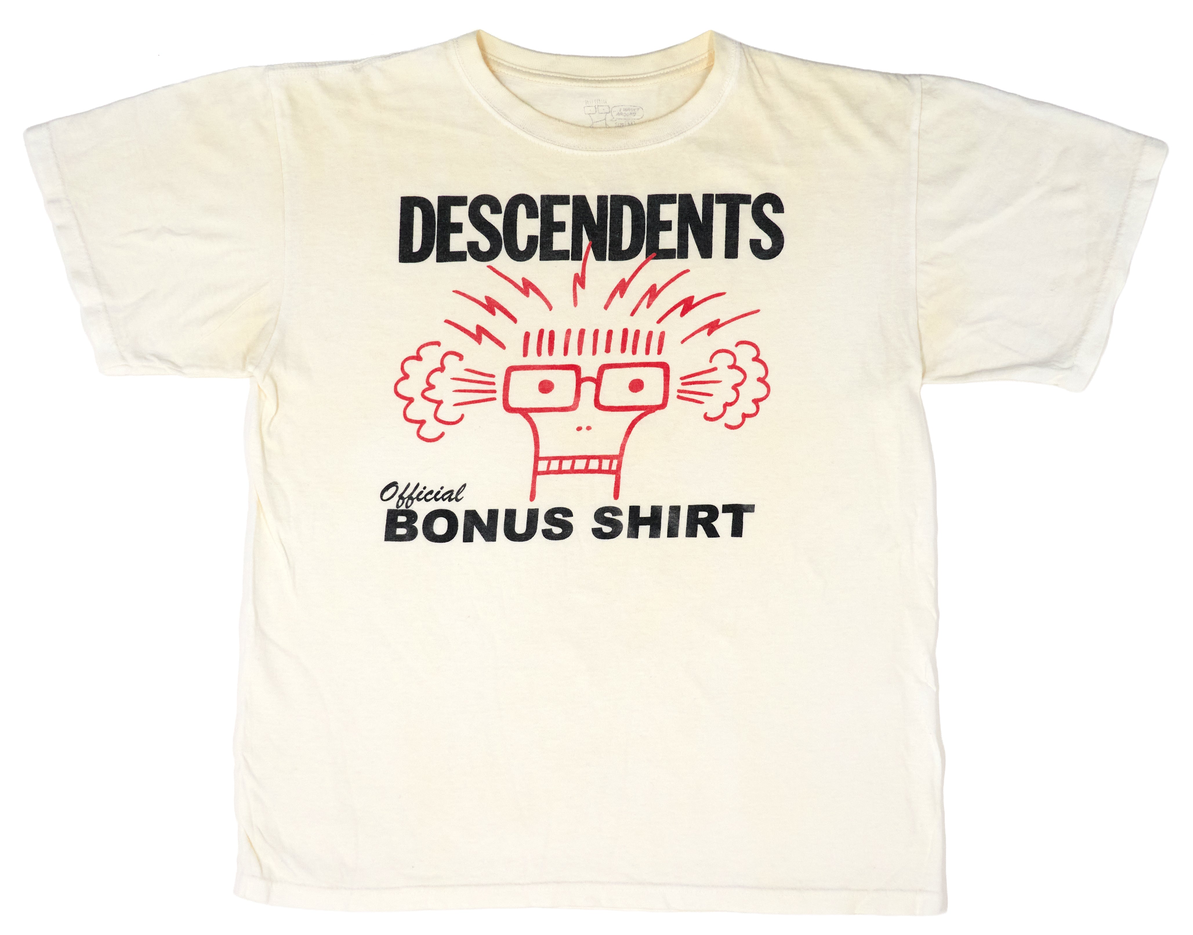 Descendents - Official Bonus Shirt from the "I Wasn't There" Edition Box Set Exclusive Shirt Size Medium