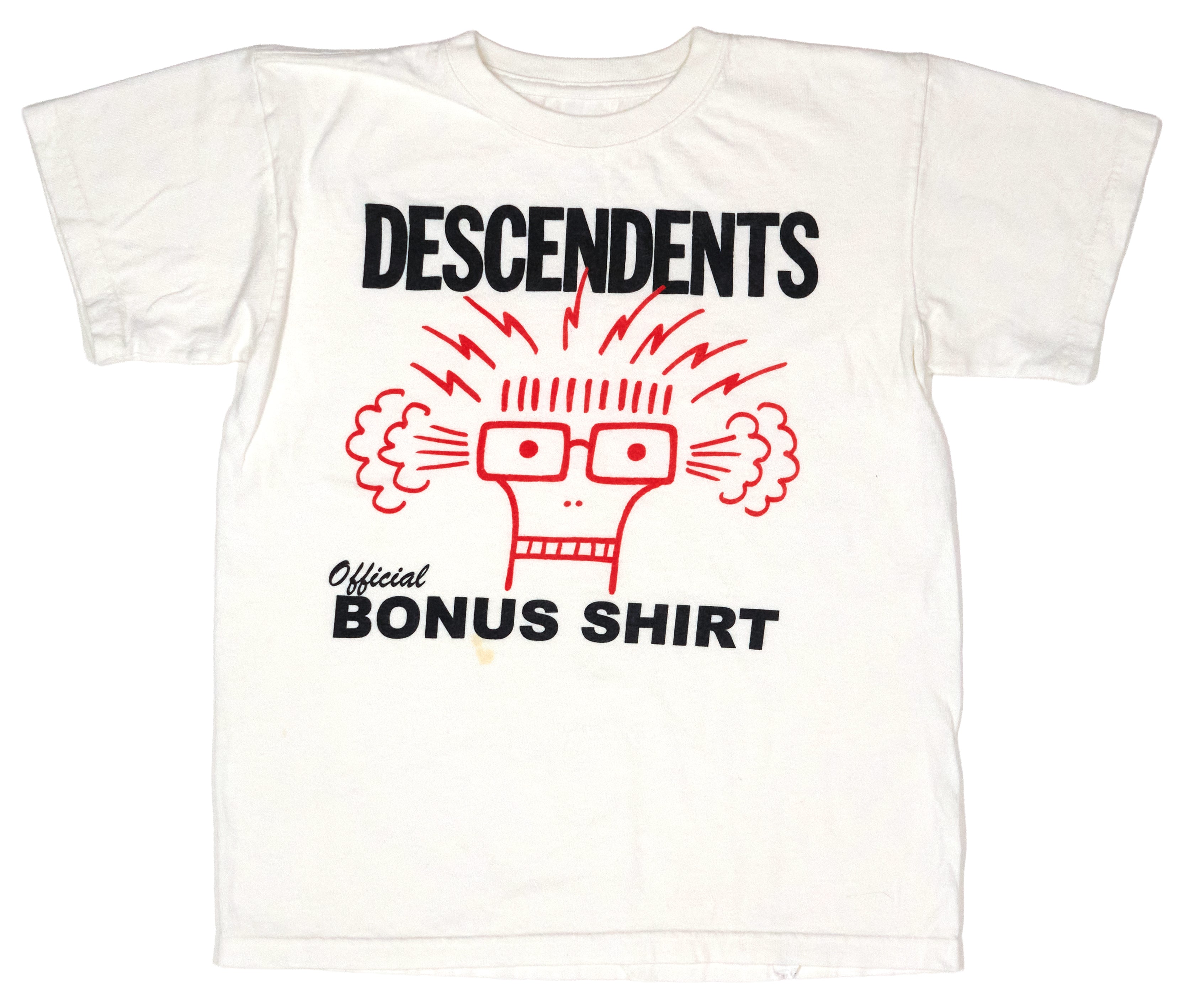 Descendents - Official Bonus Shirt from the "I Wasn't There" Edition Box Set Exclusive Shirt Size Youth Medium