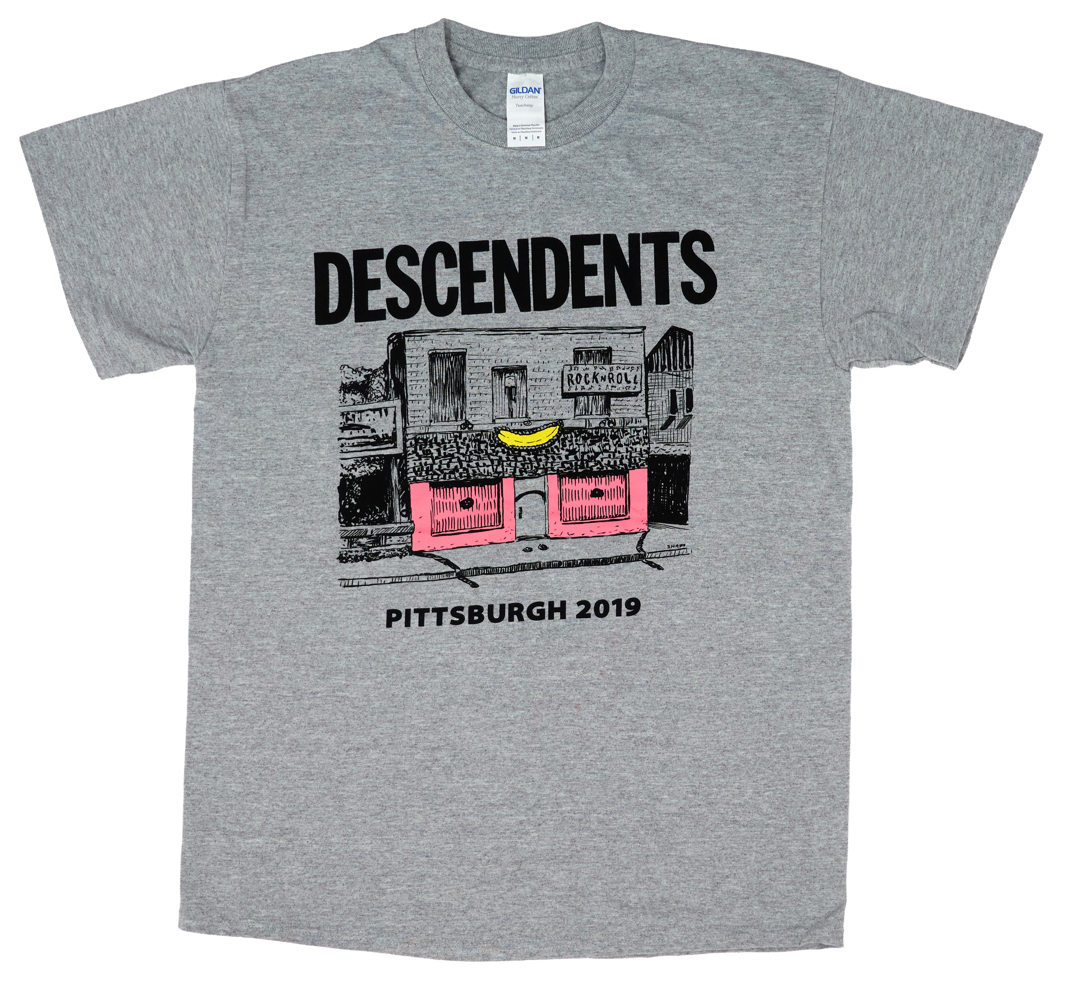 Descendents - Pittsburgh 2019 Tour Shirt Size Medium
