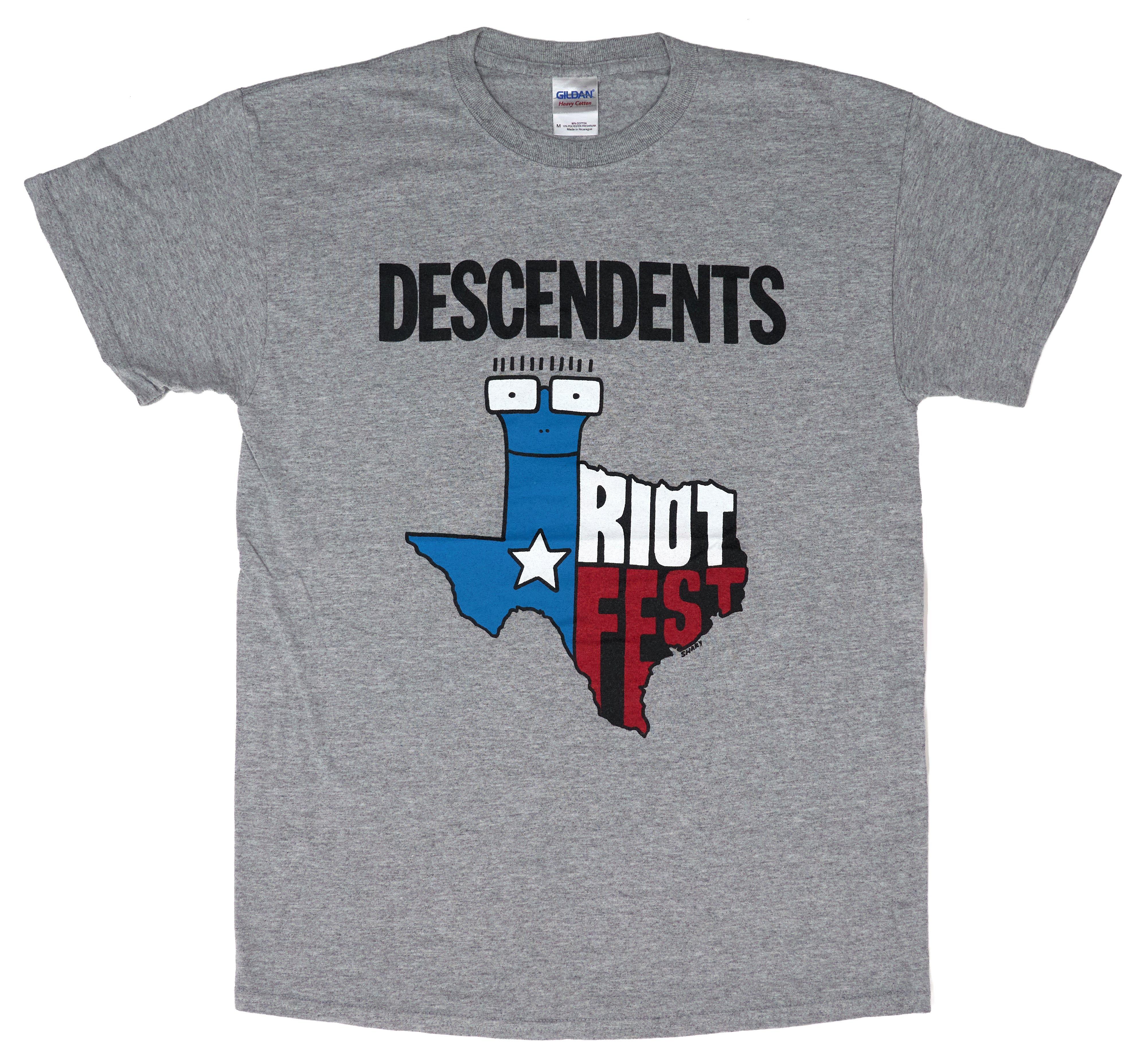 Descendents - Riot Fest Texas 2012 Tour Shirt Size Medium