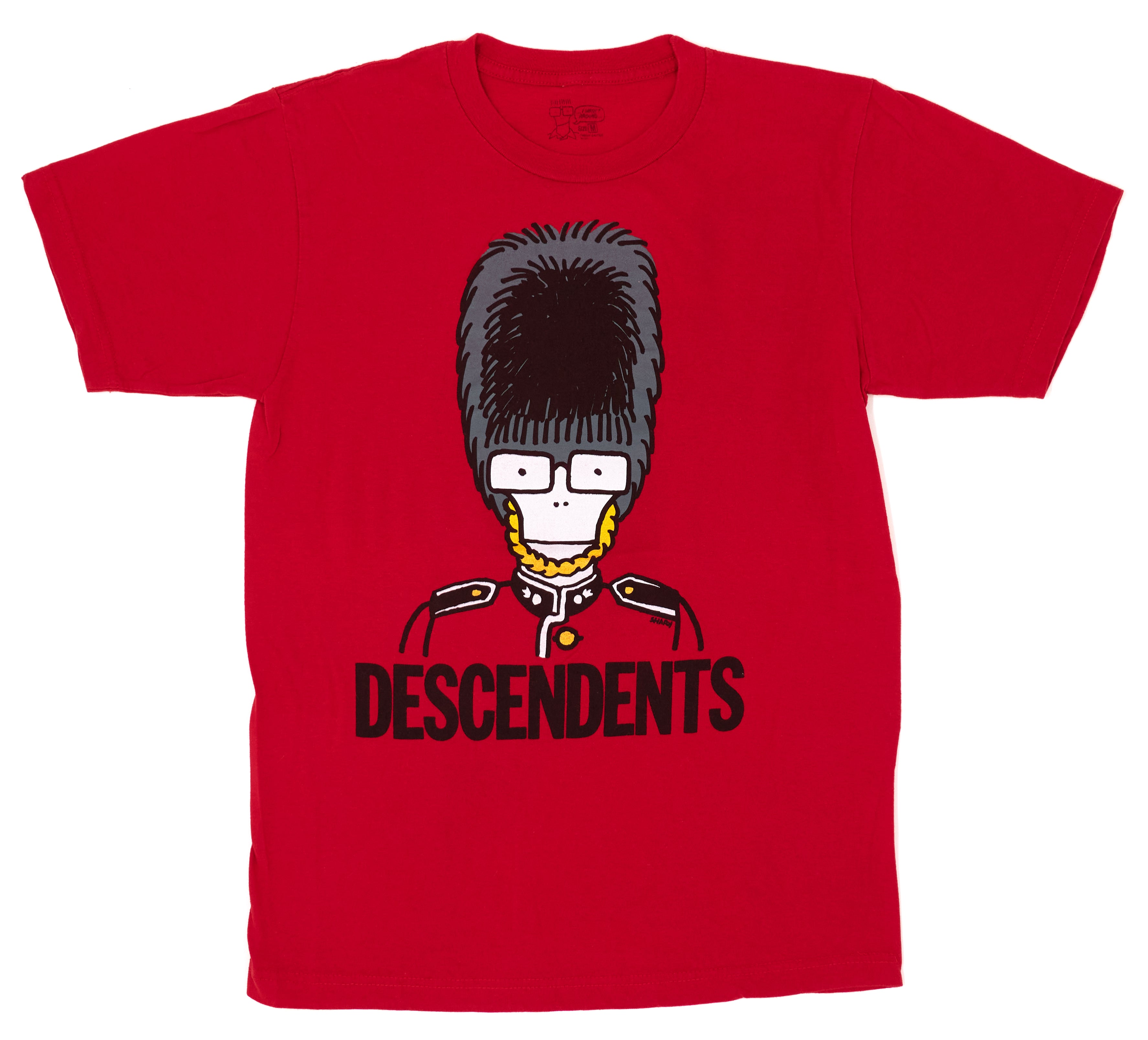 Descendents - Royal Guard Milo UK "I Wasn't There" Edition 2012 Shirt Size Medium