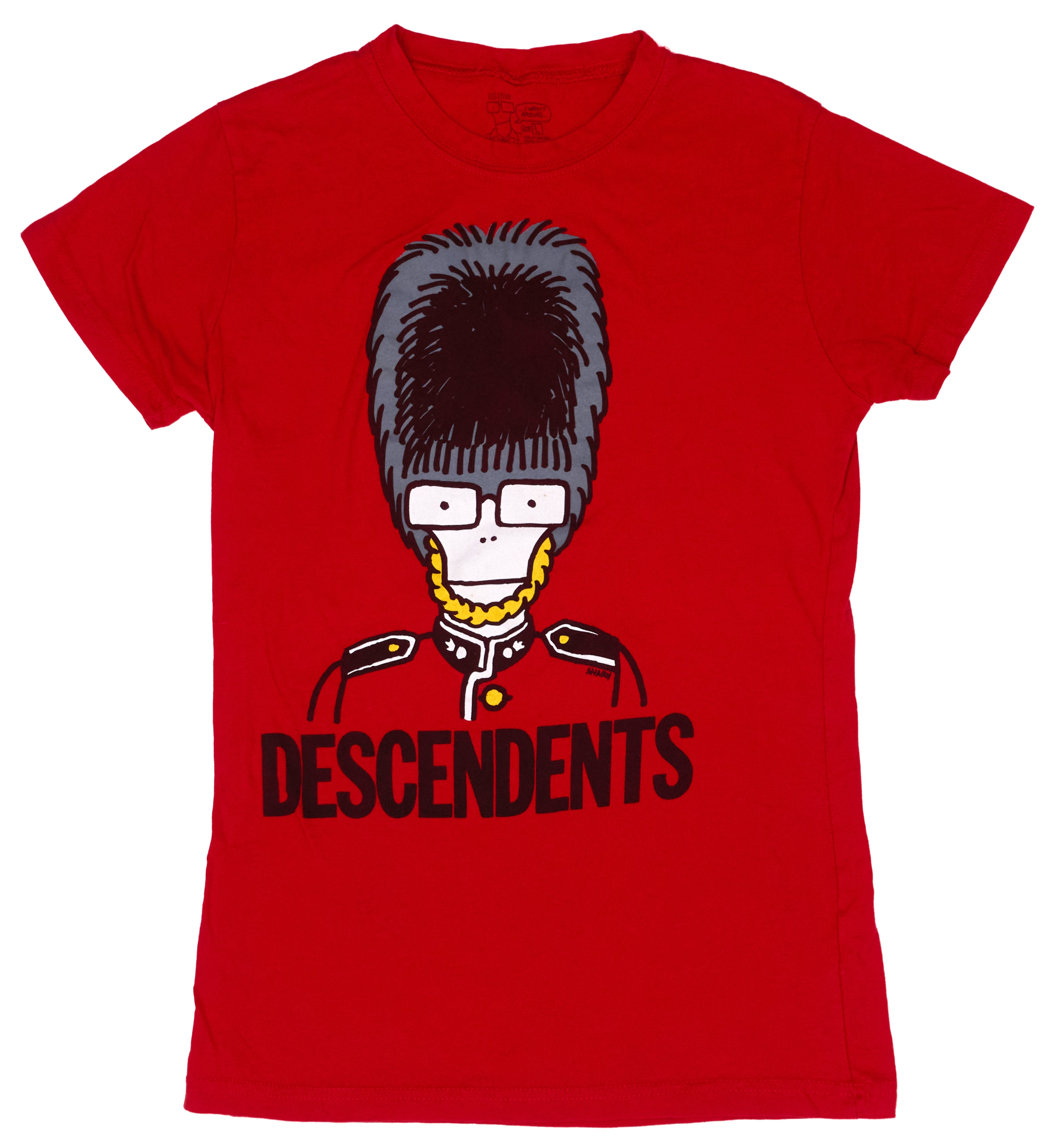 Descendents - Royal Guard Milo UK "I Wasn't There" Edition 2012 Shirt Size Women's Large