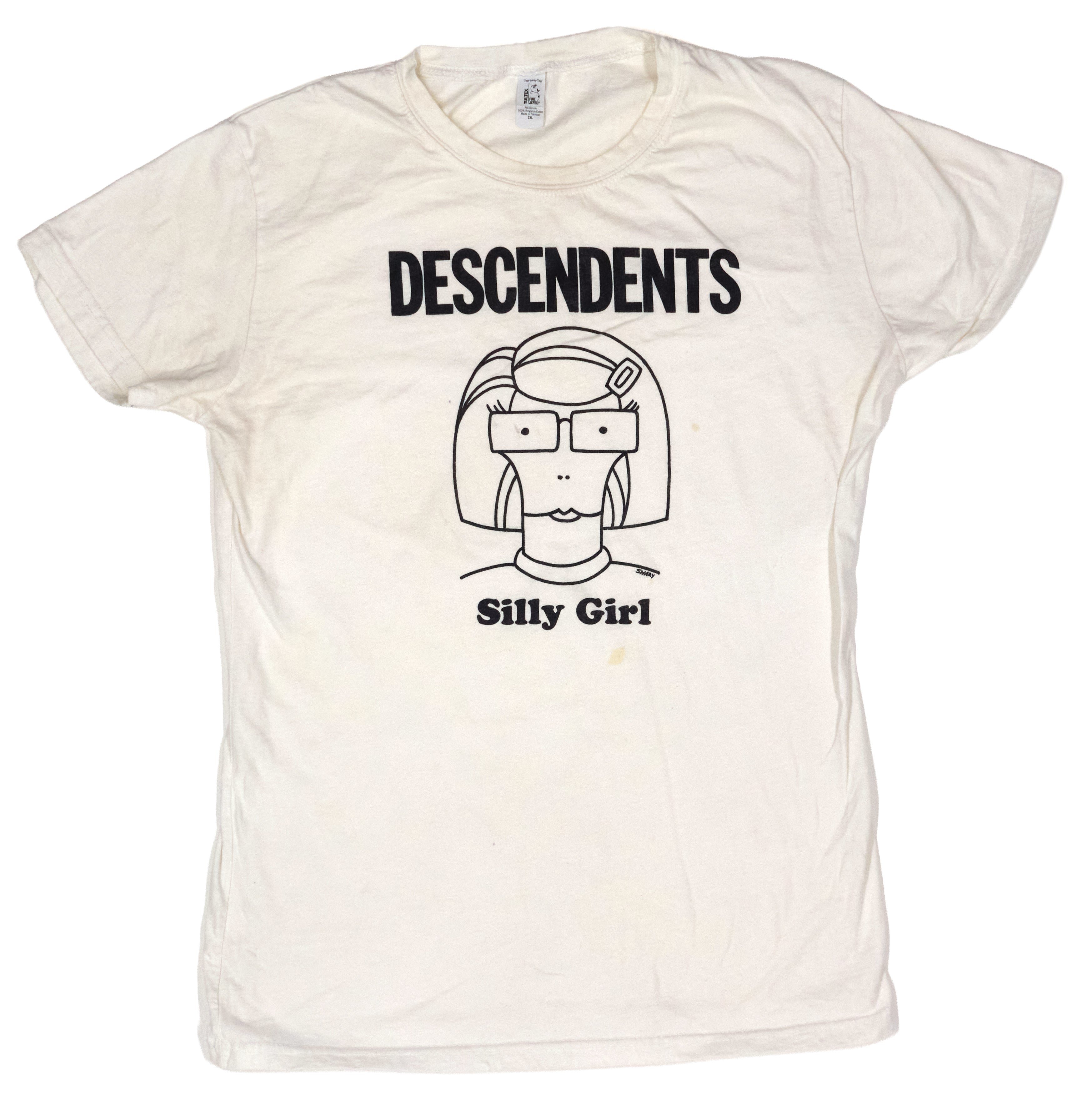 Descendents - Silly Girl Tour Shirt Size Women's 2XL