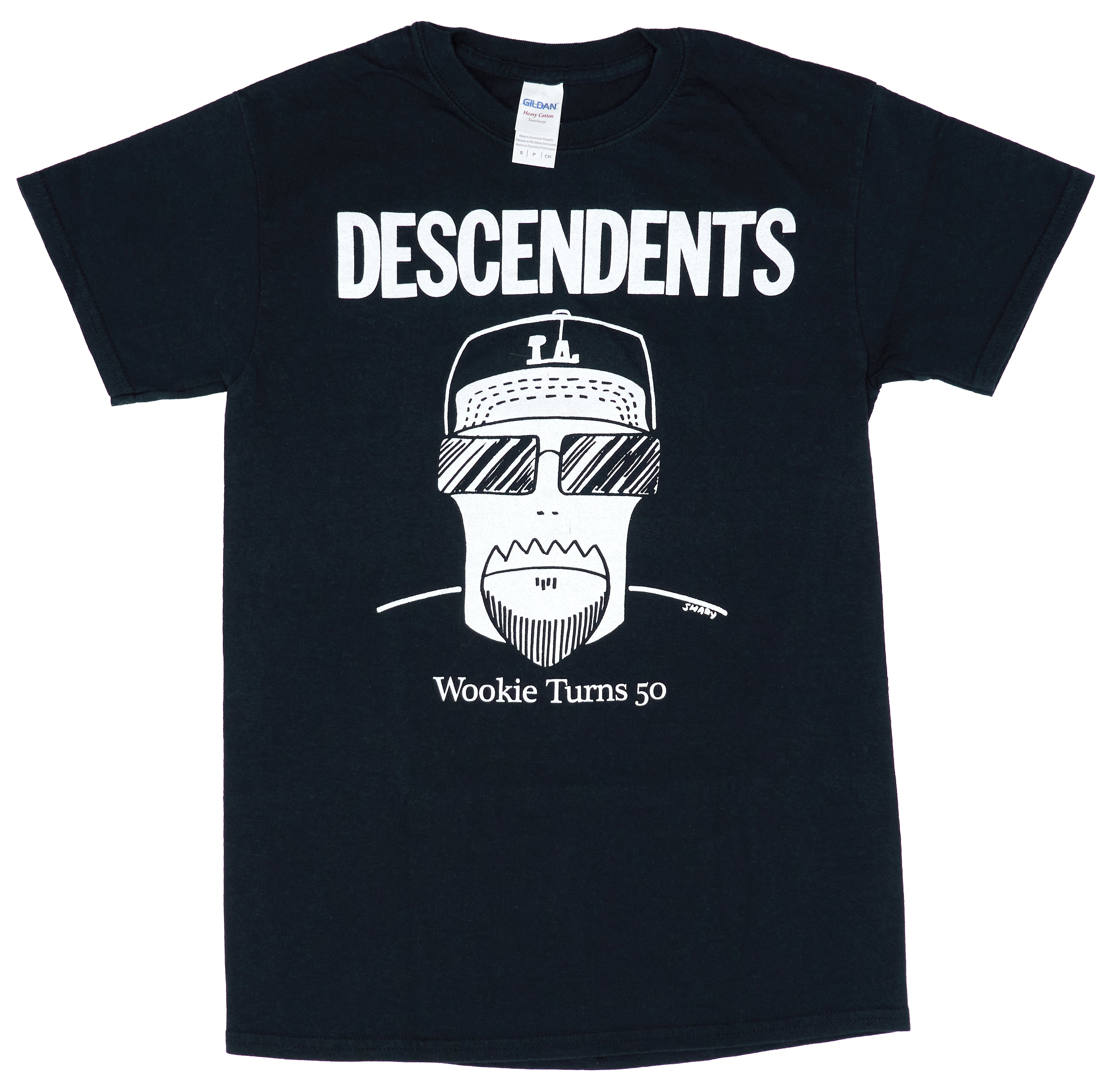 Descendents - Wookie (Fletcher from Pennywise) Turns 50 2016 Tour Shirt Size Small