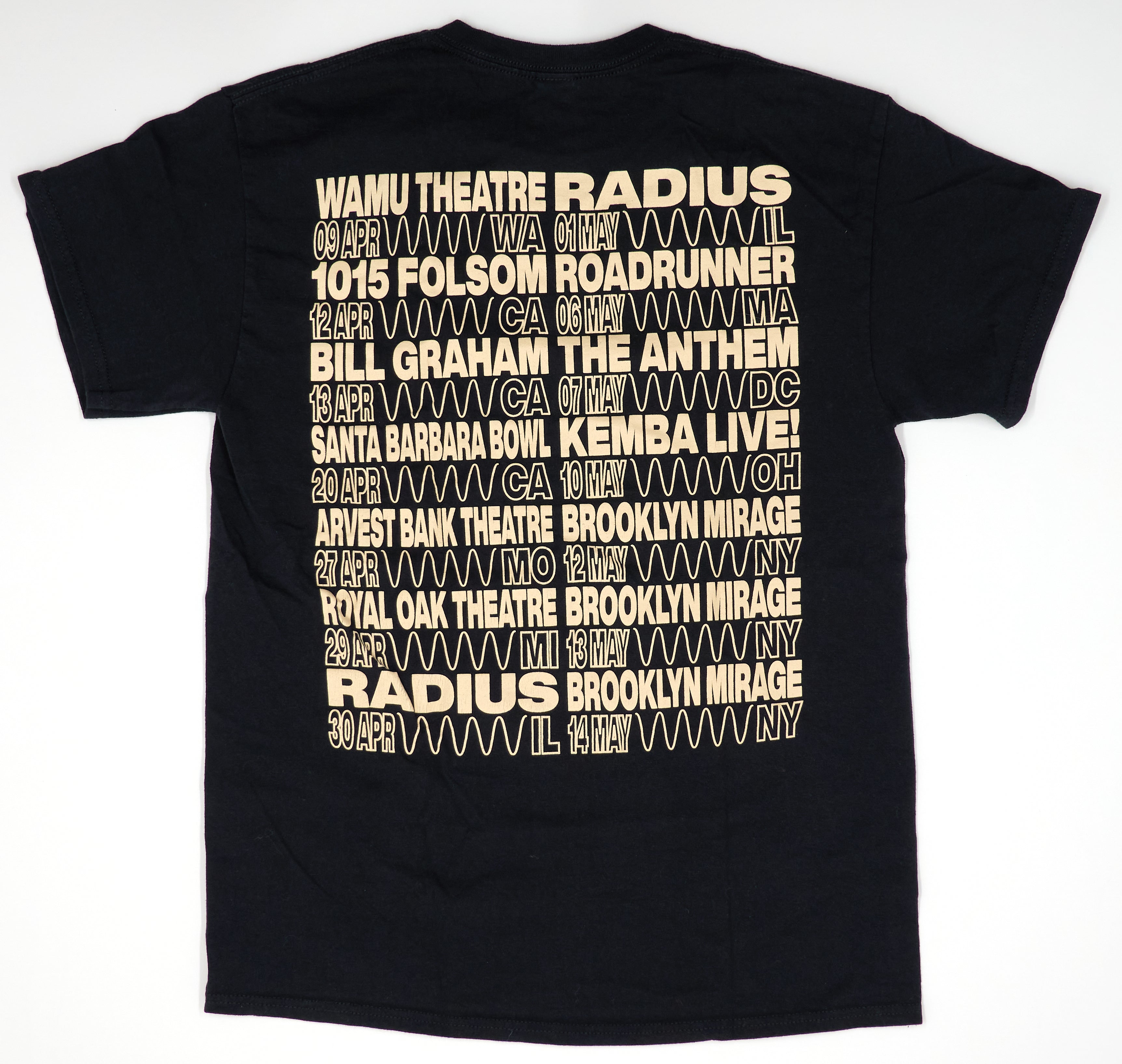 Disclosure ‎– You've Got To Let Go If You Want To Be Free 2022 USA Tour Shirt Size Medium