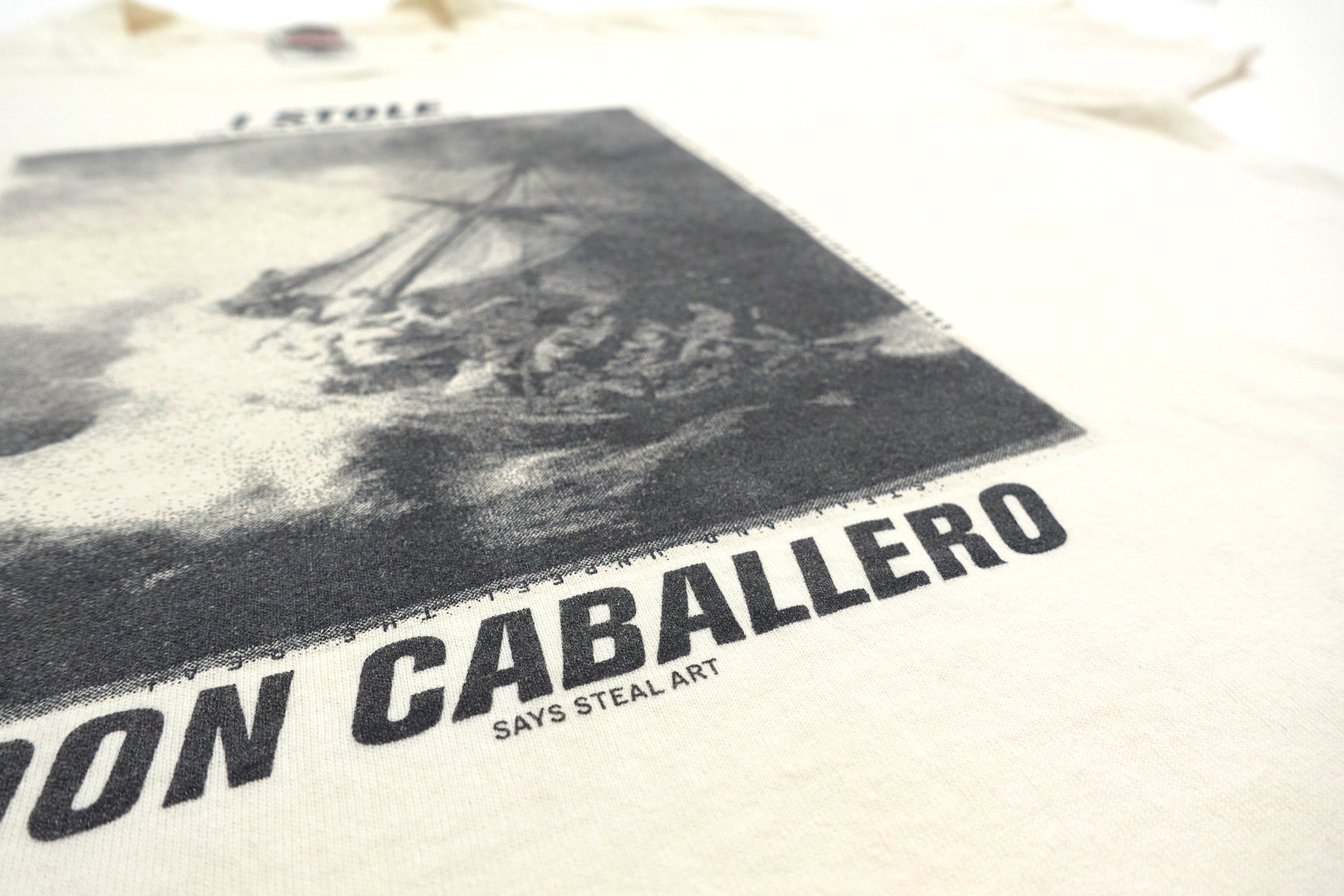 Don Caballero - Says Steal Art 90's Tour Shirt Size XL