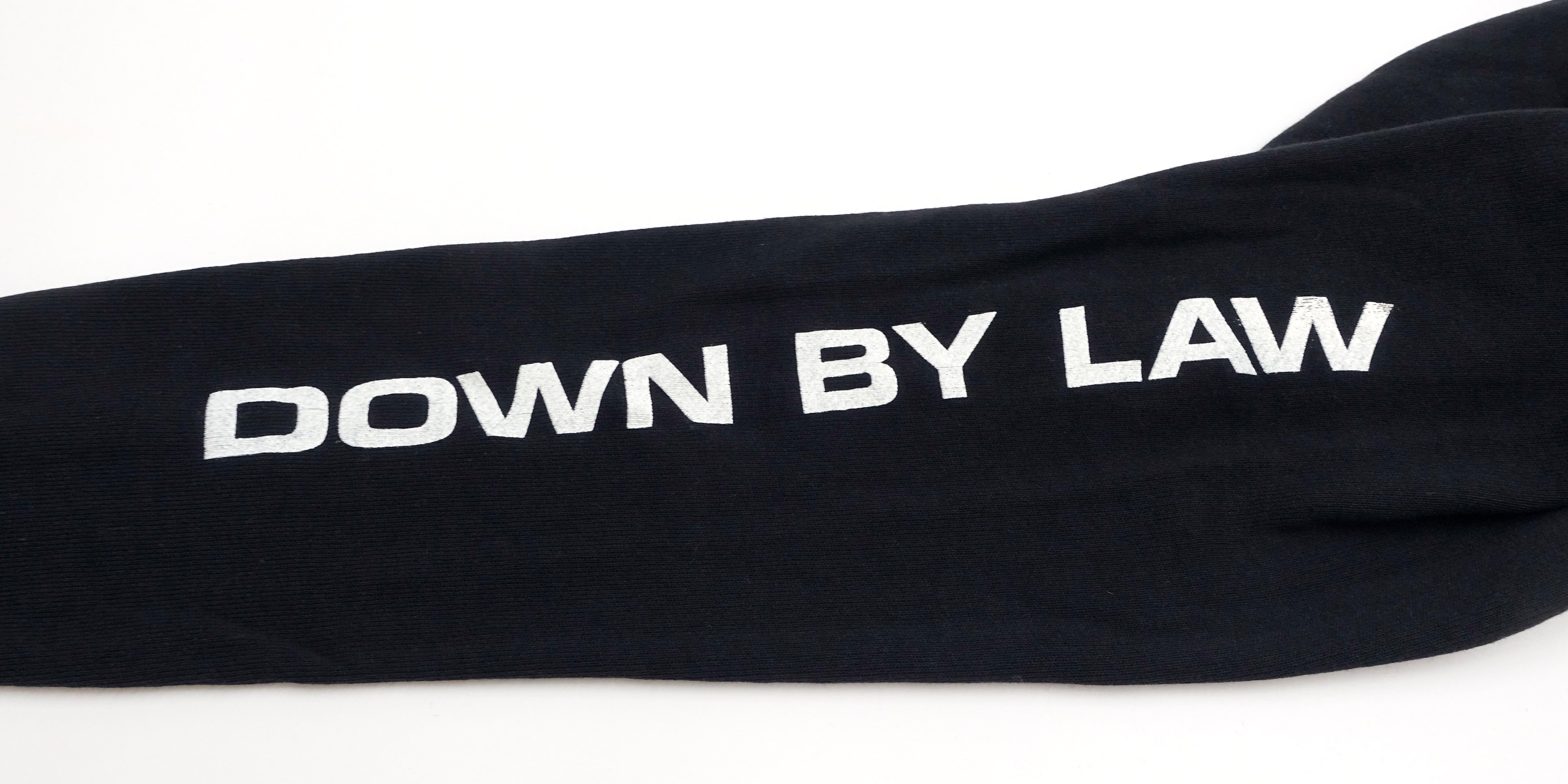 Down By Law - Hat Guy 90's Tour Hooded Sweat Shirt Size XL