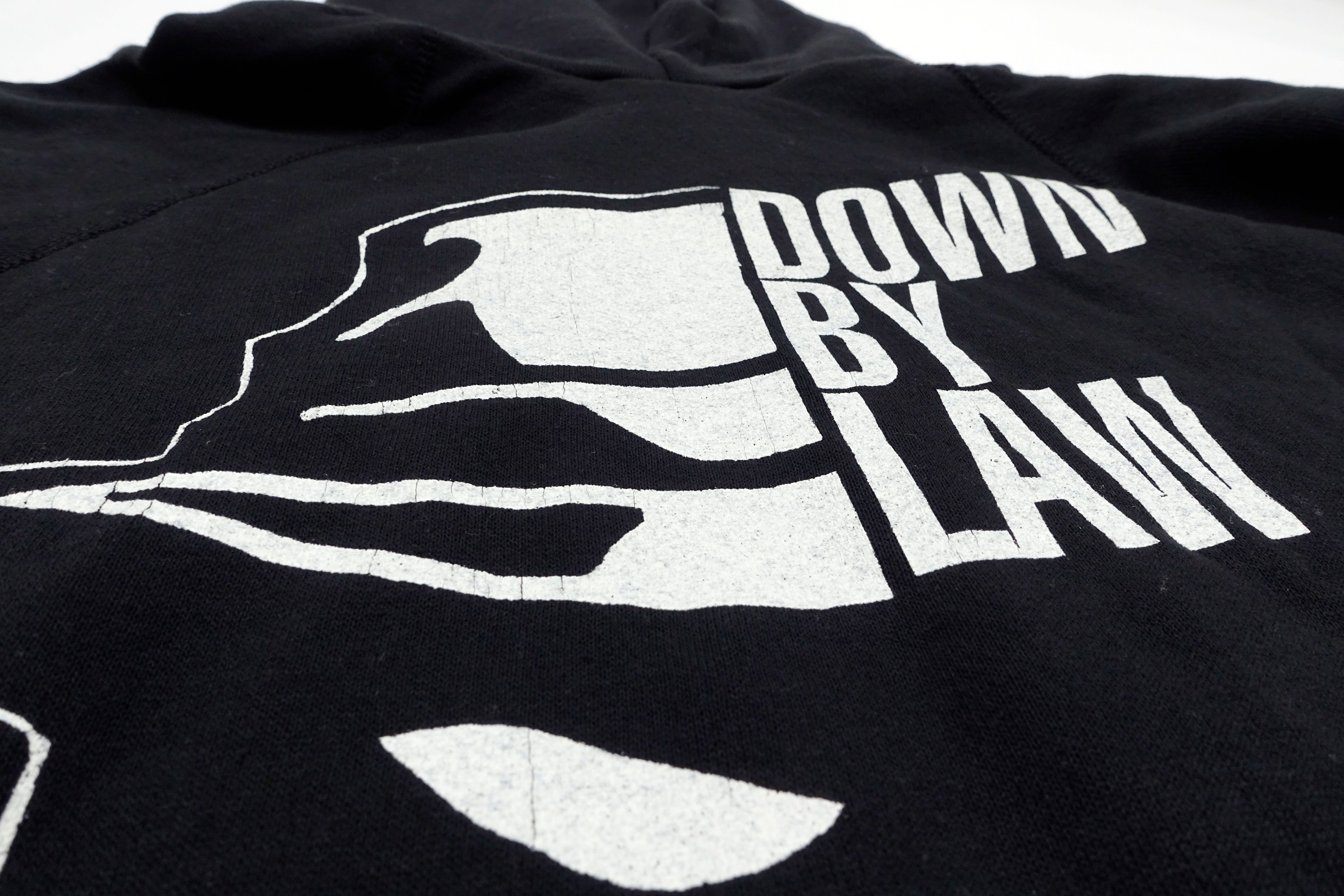 Down By Law - Hat Guy 90's Tour Hooded Sweat Shirt Size XL